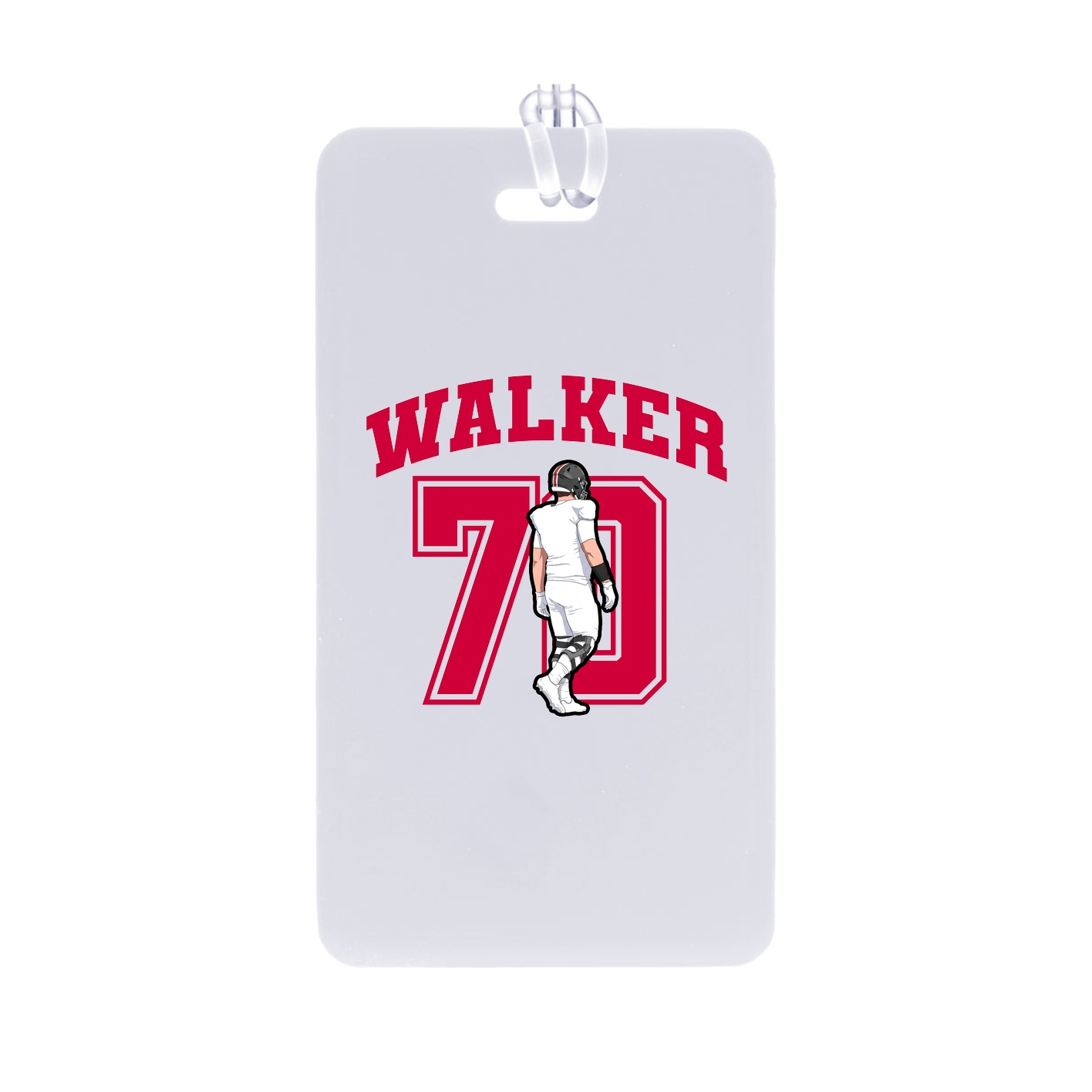 Bag Tag — Number in Classic