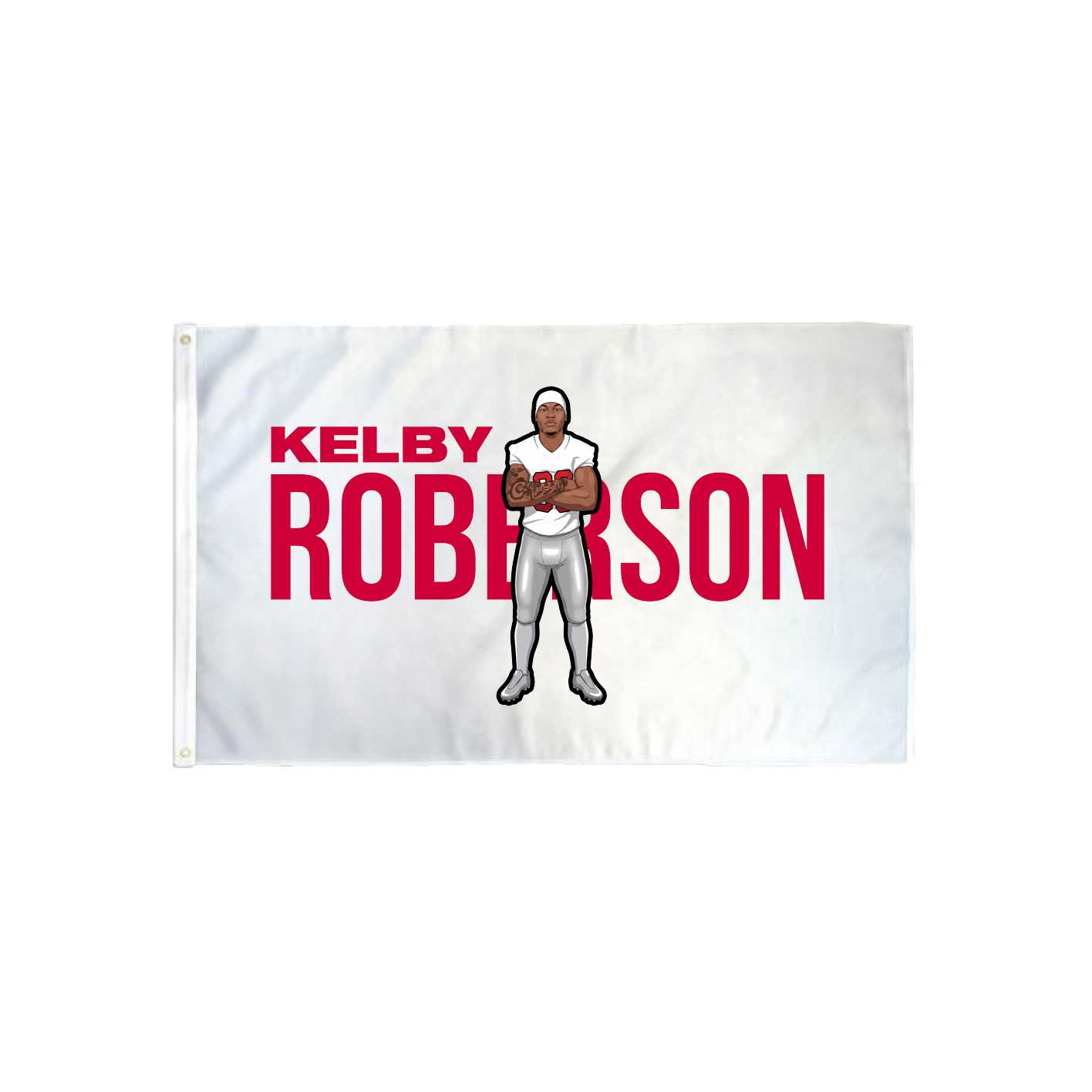 3x5 Flag — Player Name in Classic