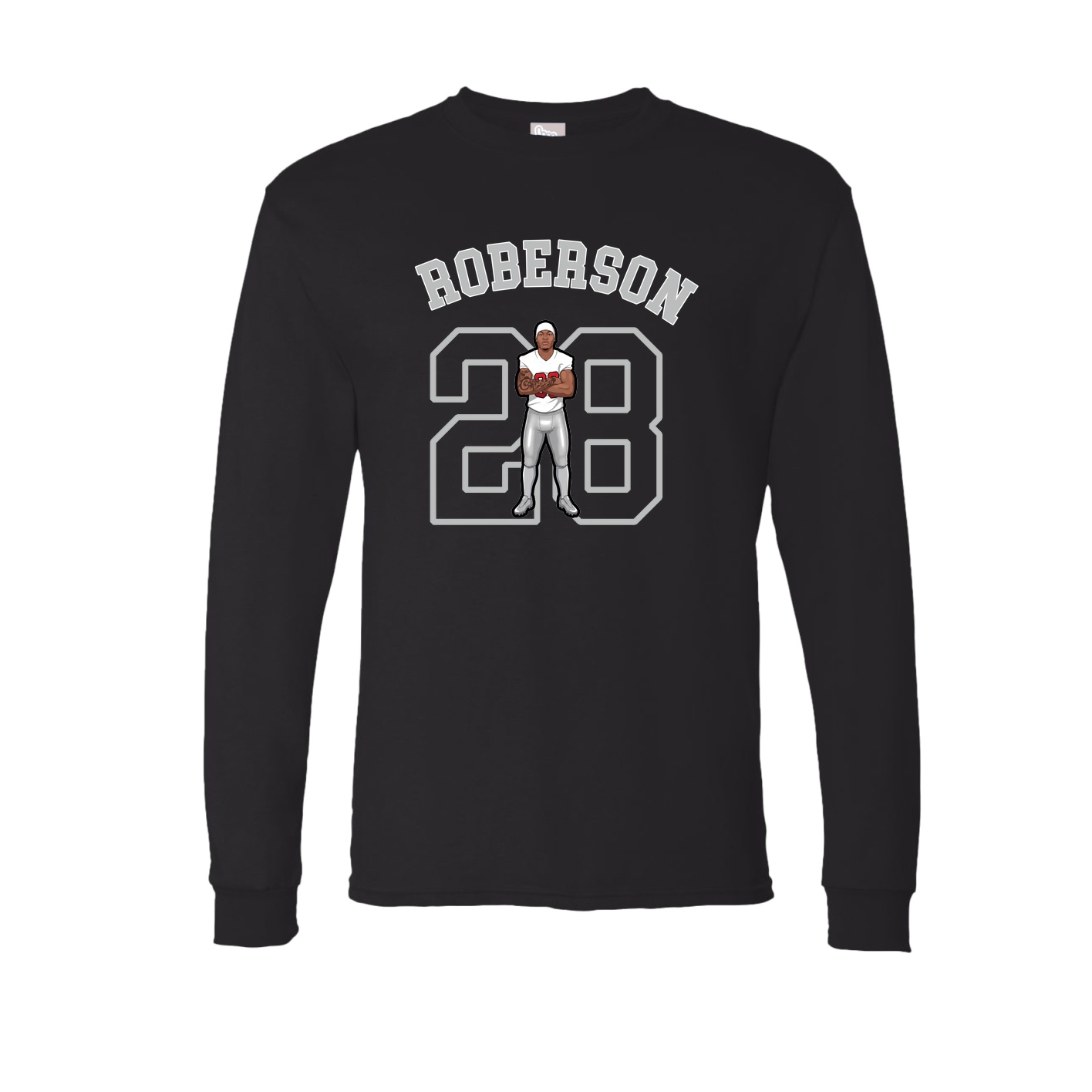 Long Sleeve Tee — Shirsey Arch in Black