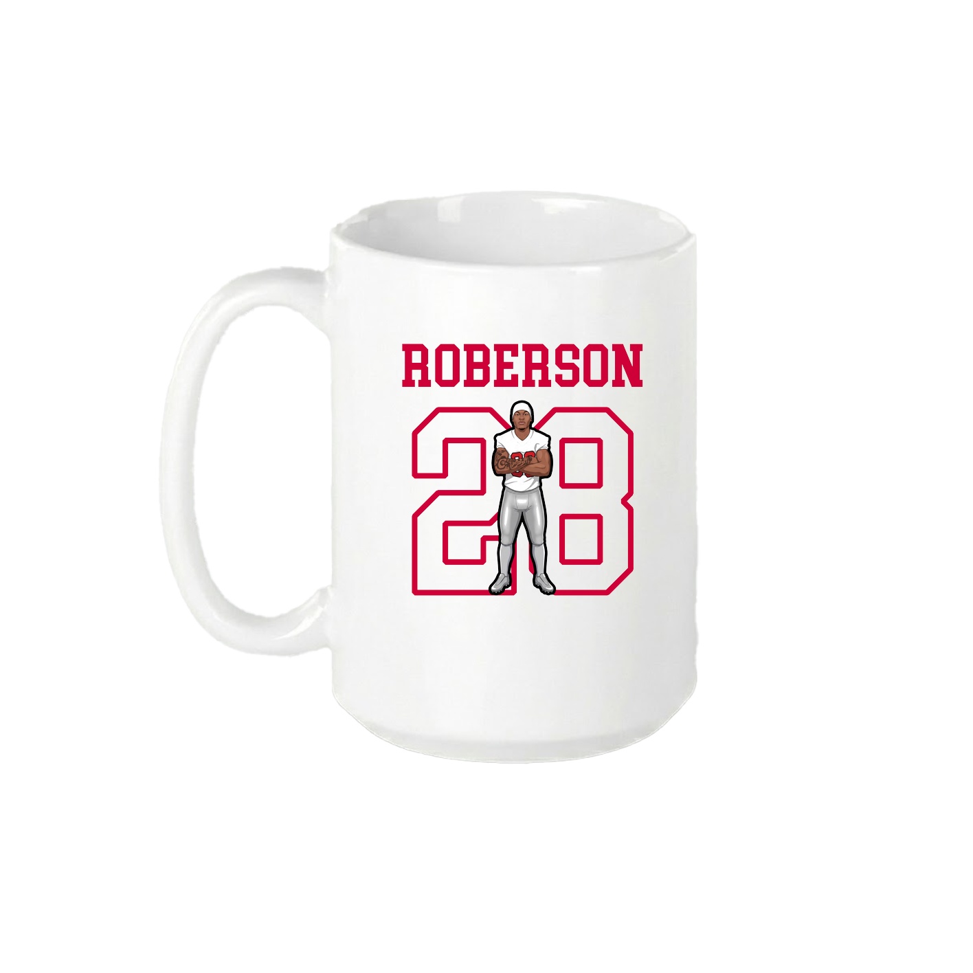 15oz Coffee Mug — Shirsey in White