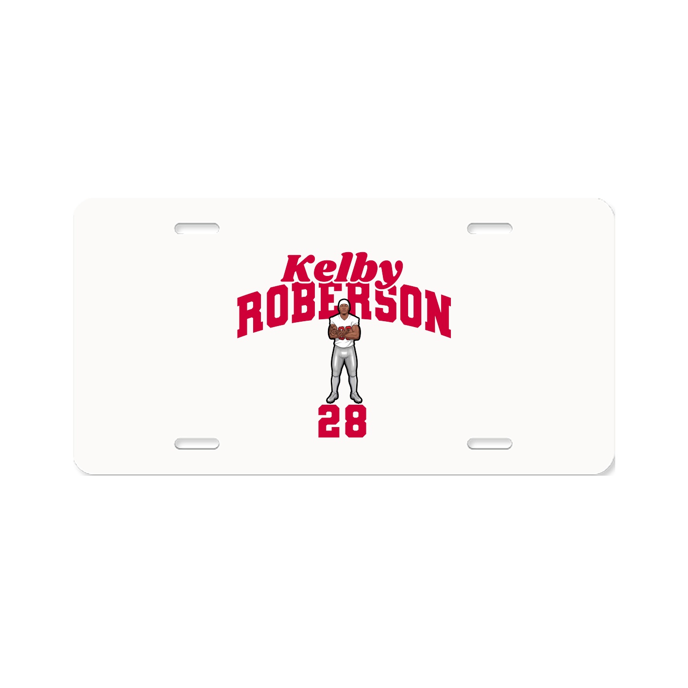 License Plate — Signature Arch in Classic