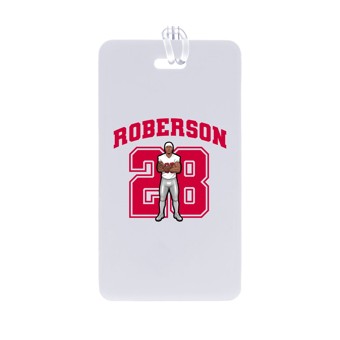 Bag Tag — Number in Classic