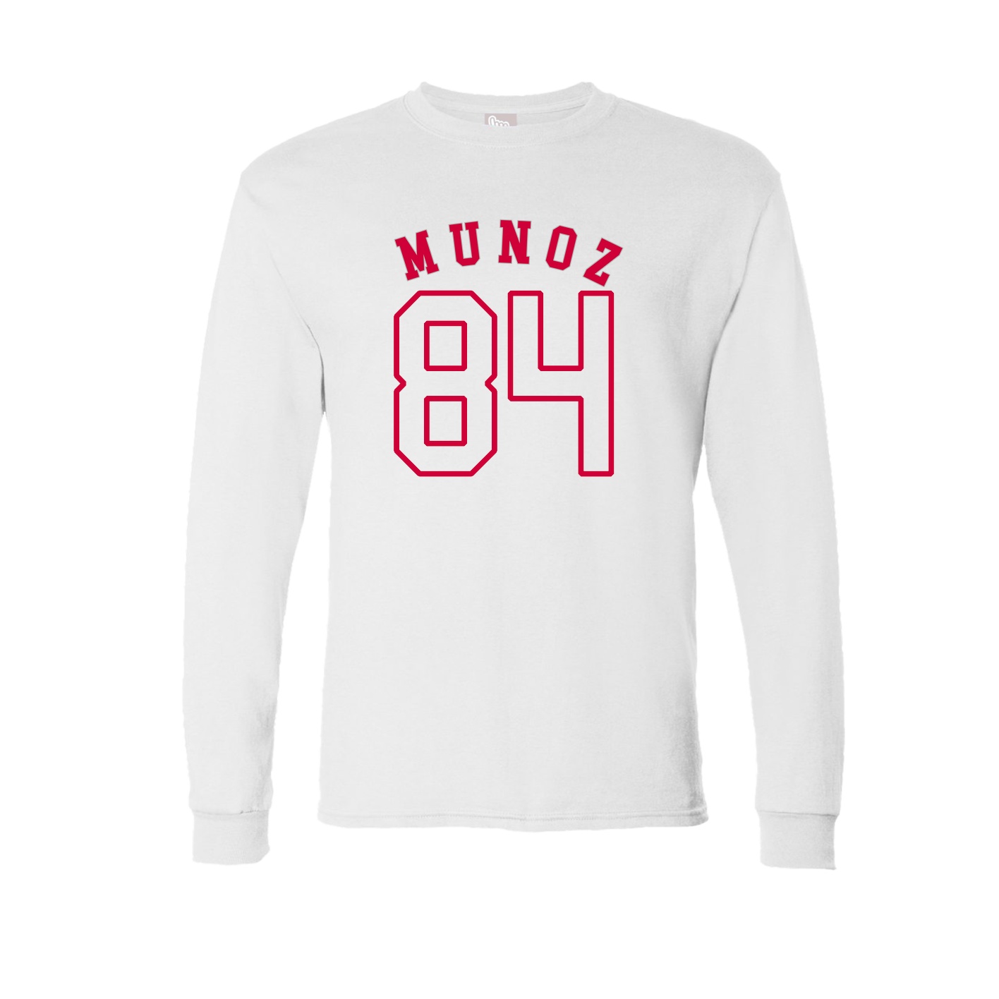Long Sleeve Tee — Shirsey Arch in White