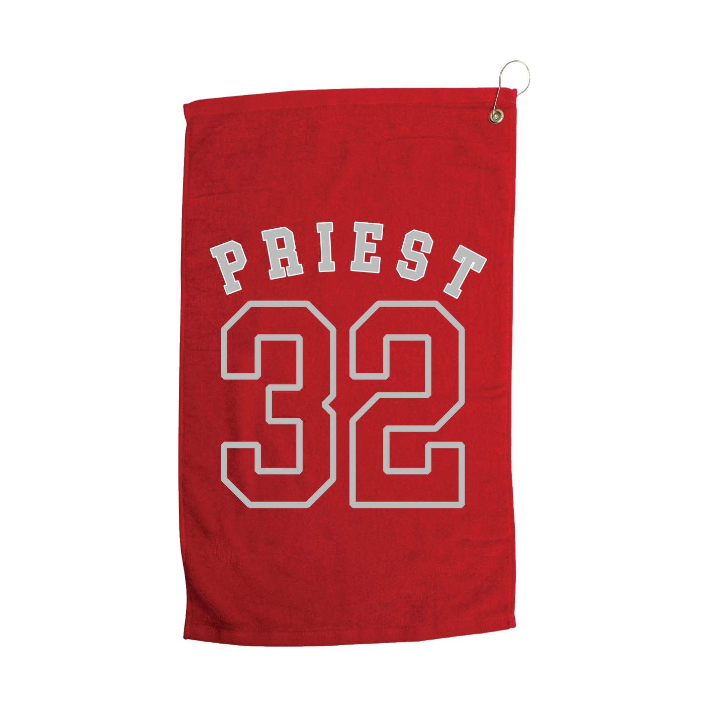 Golf Towel — Shirsey Arch in Red