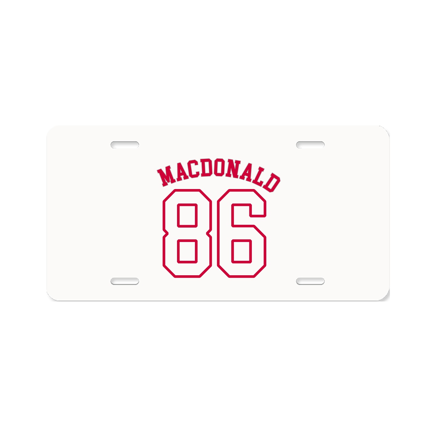 License Plate — Shirsey Arch in Classic