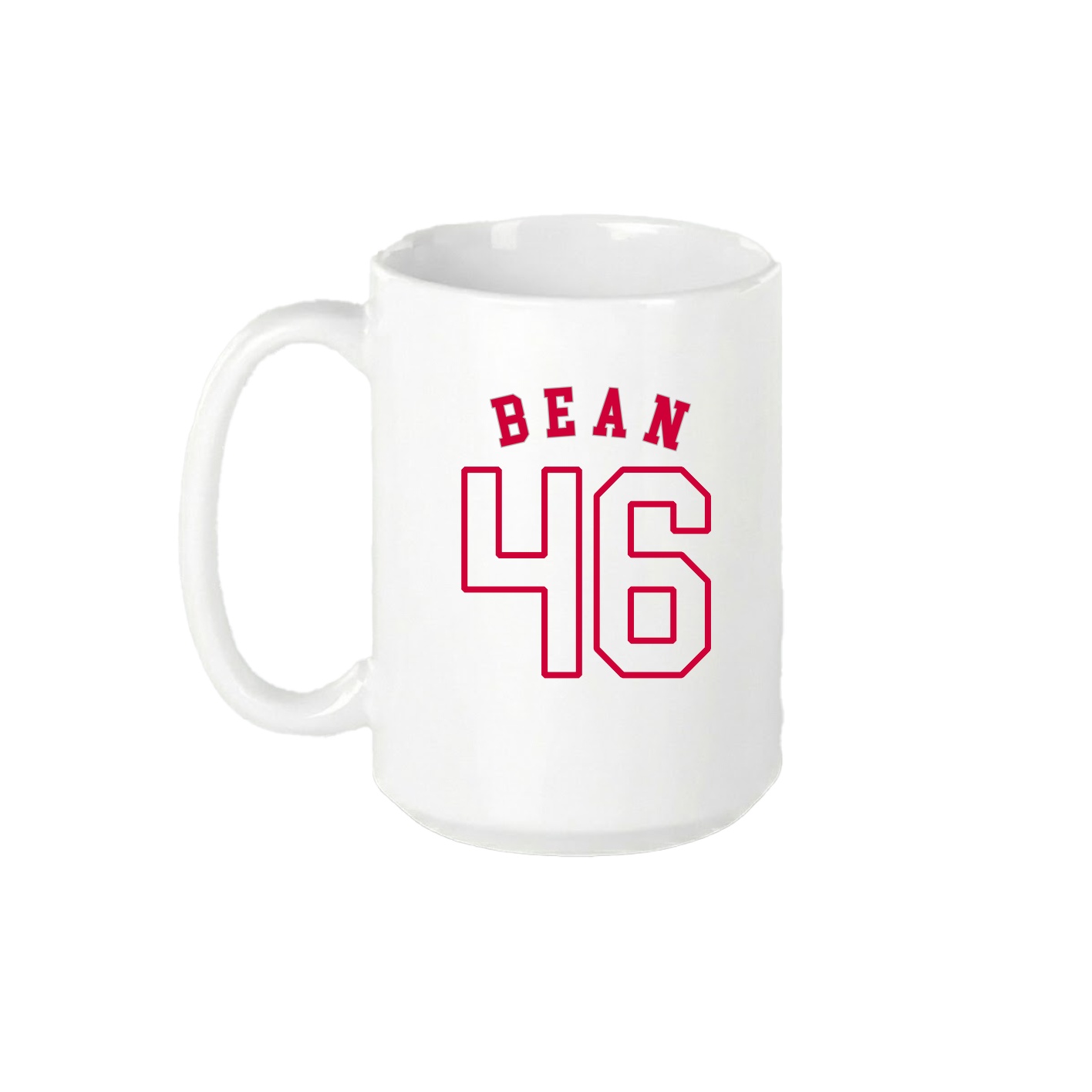 15oz Coffee Mug — Shirsey Arch in White
