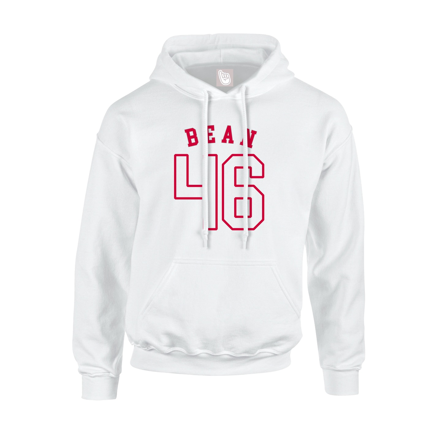 Hoodie — Shirsey Arch in White