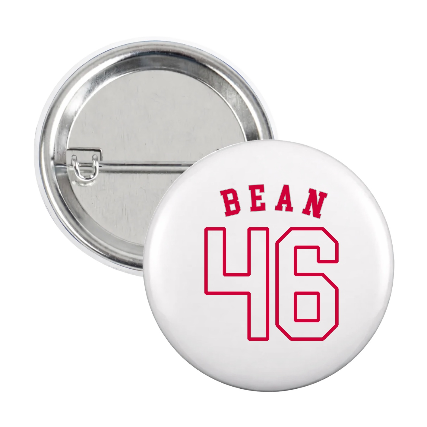 Game Day Button — Shirsey Arch in White
