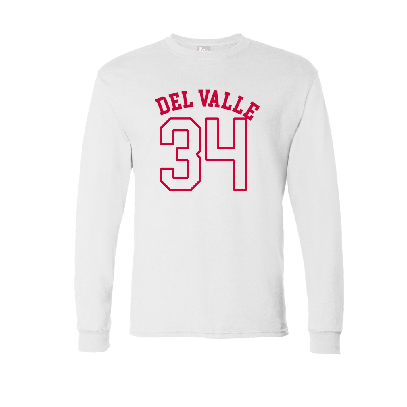 Long Sleeve Tee — Shirsey Arch in White