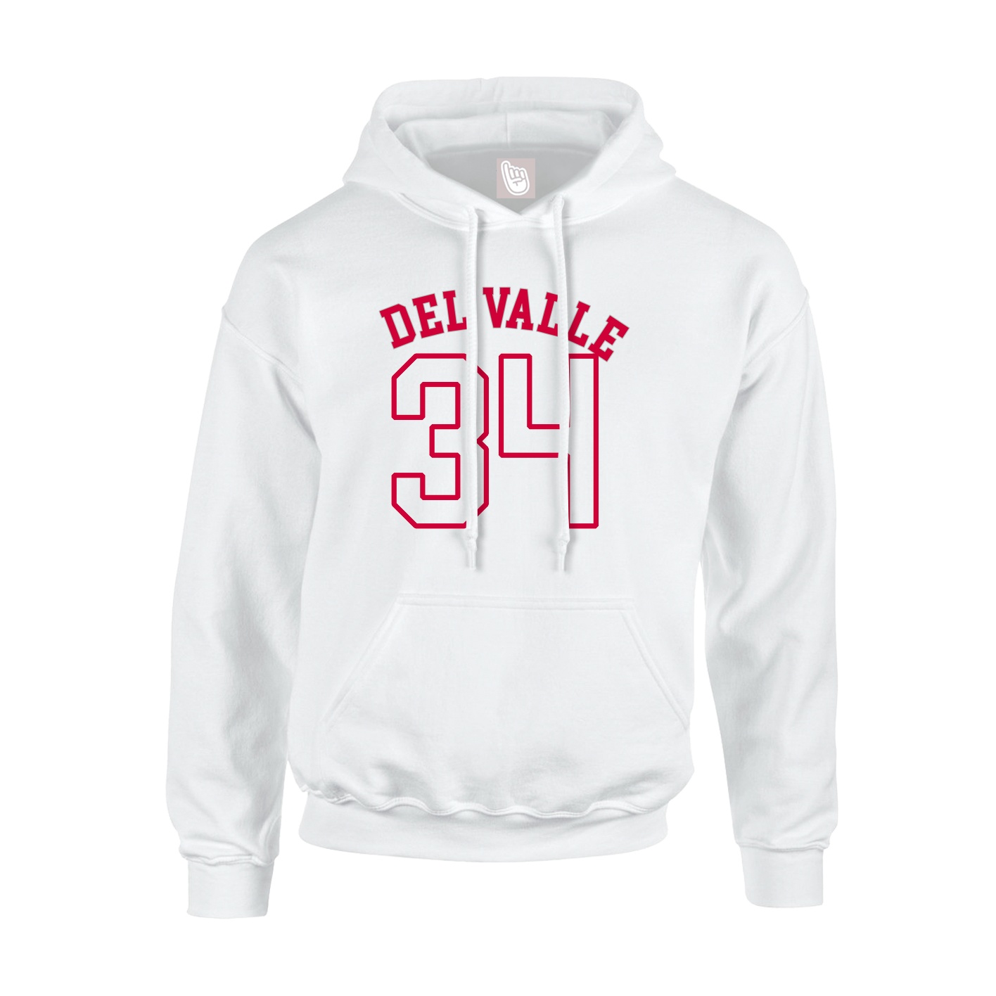 Hoodie — Shirsey Arch in White