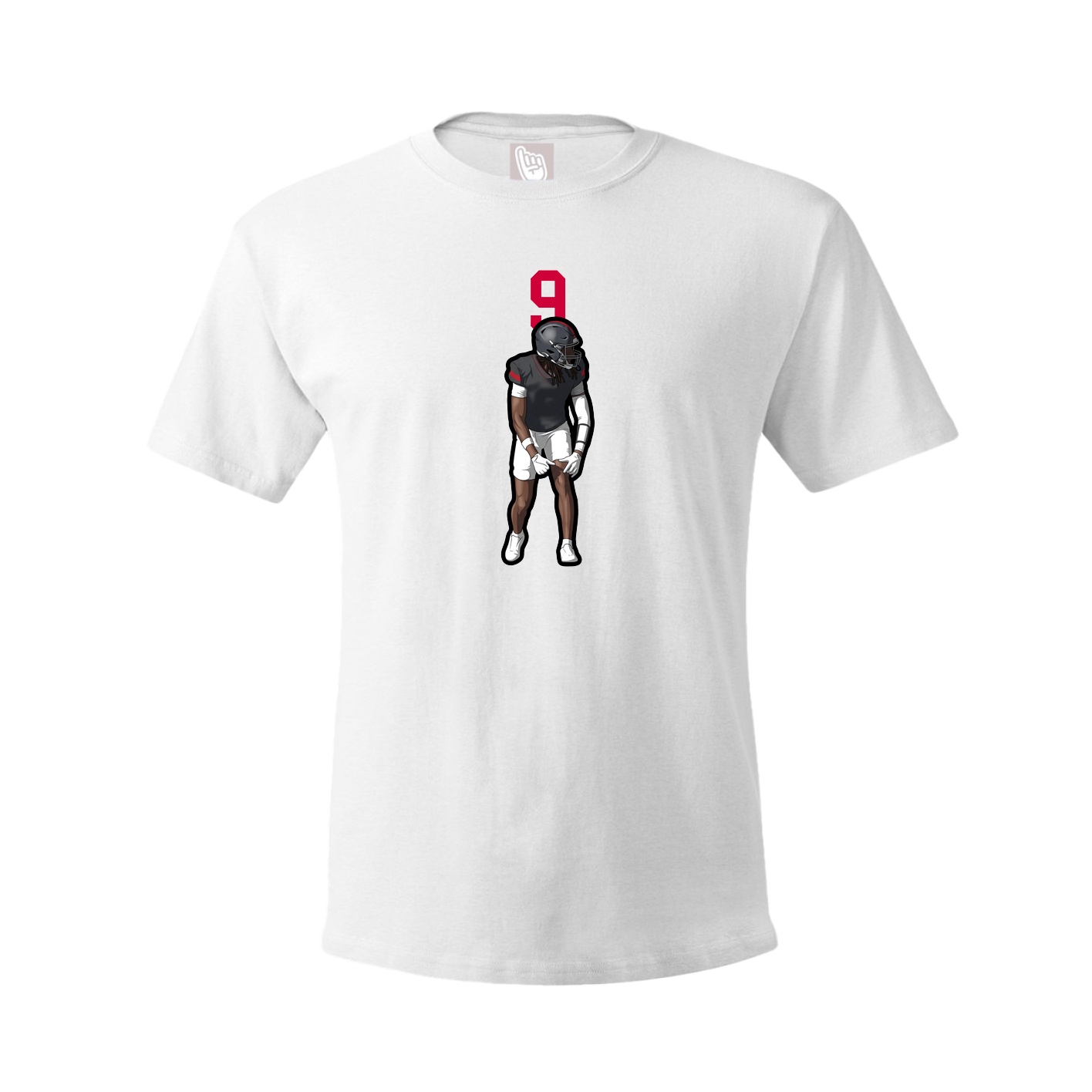 Tee — Number Top in White