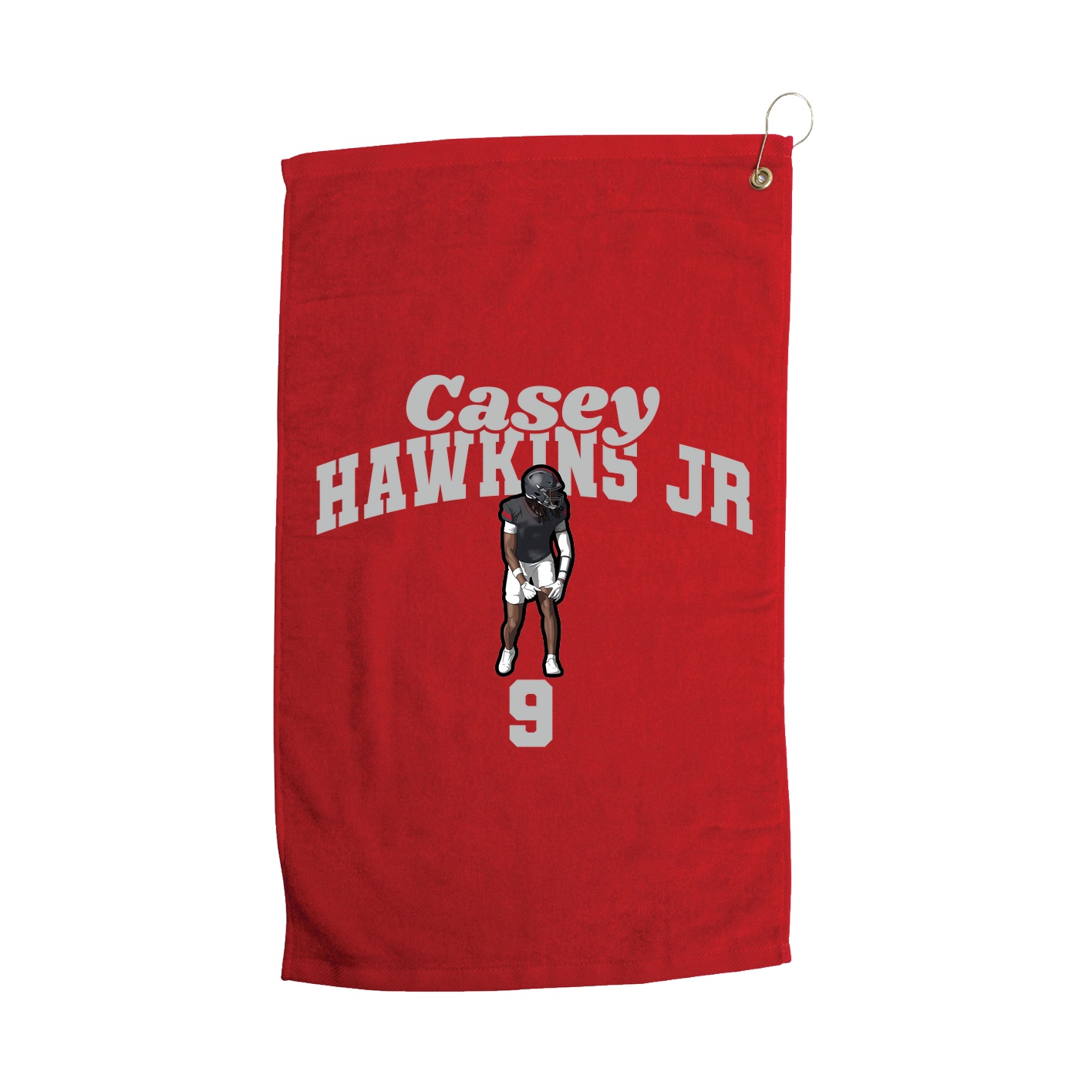 Golf Towel — Signature Arch in Red