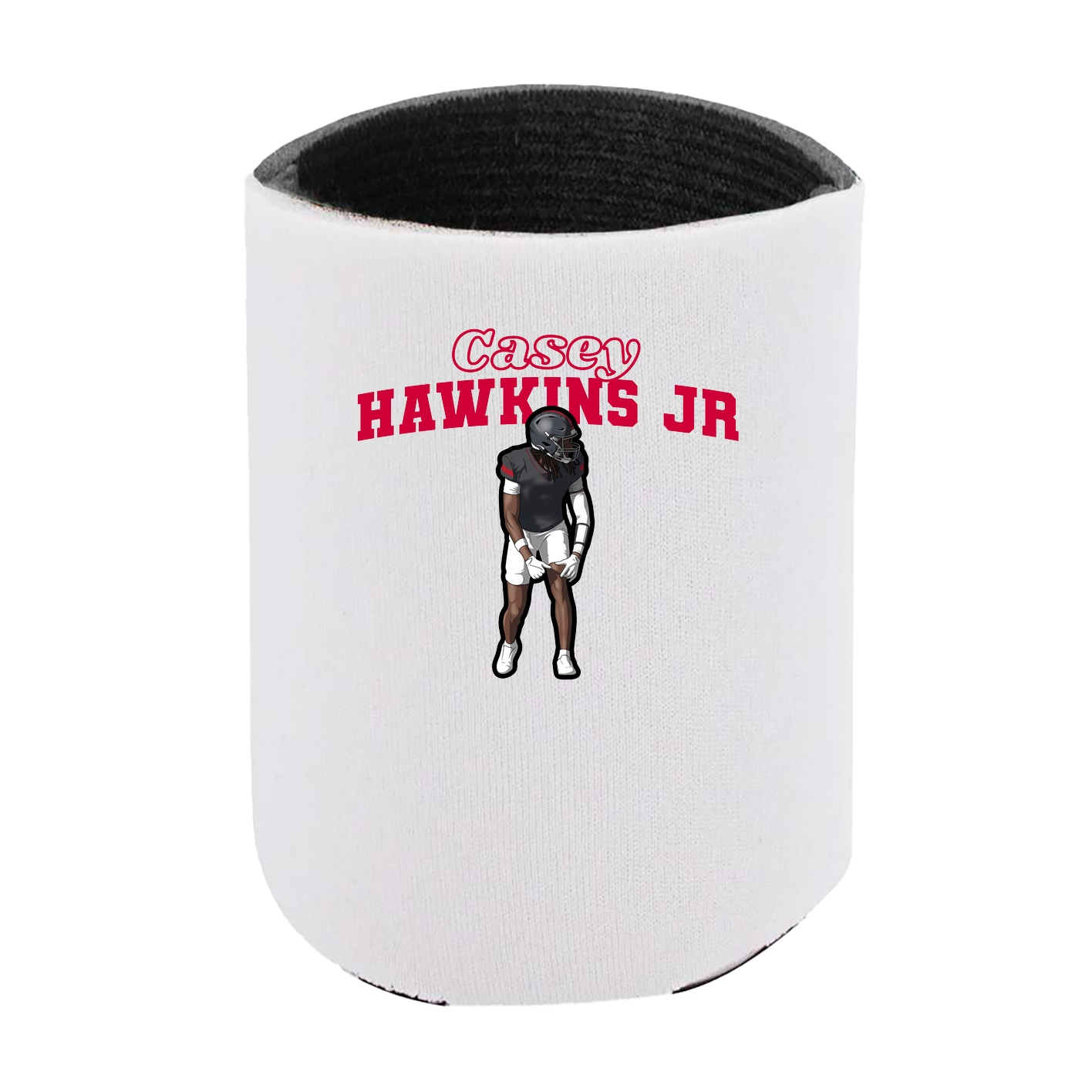 Can Holder — Name Arch in White