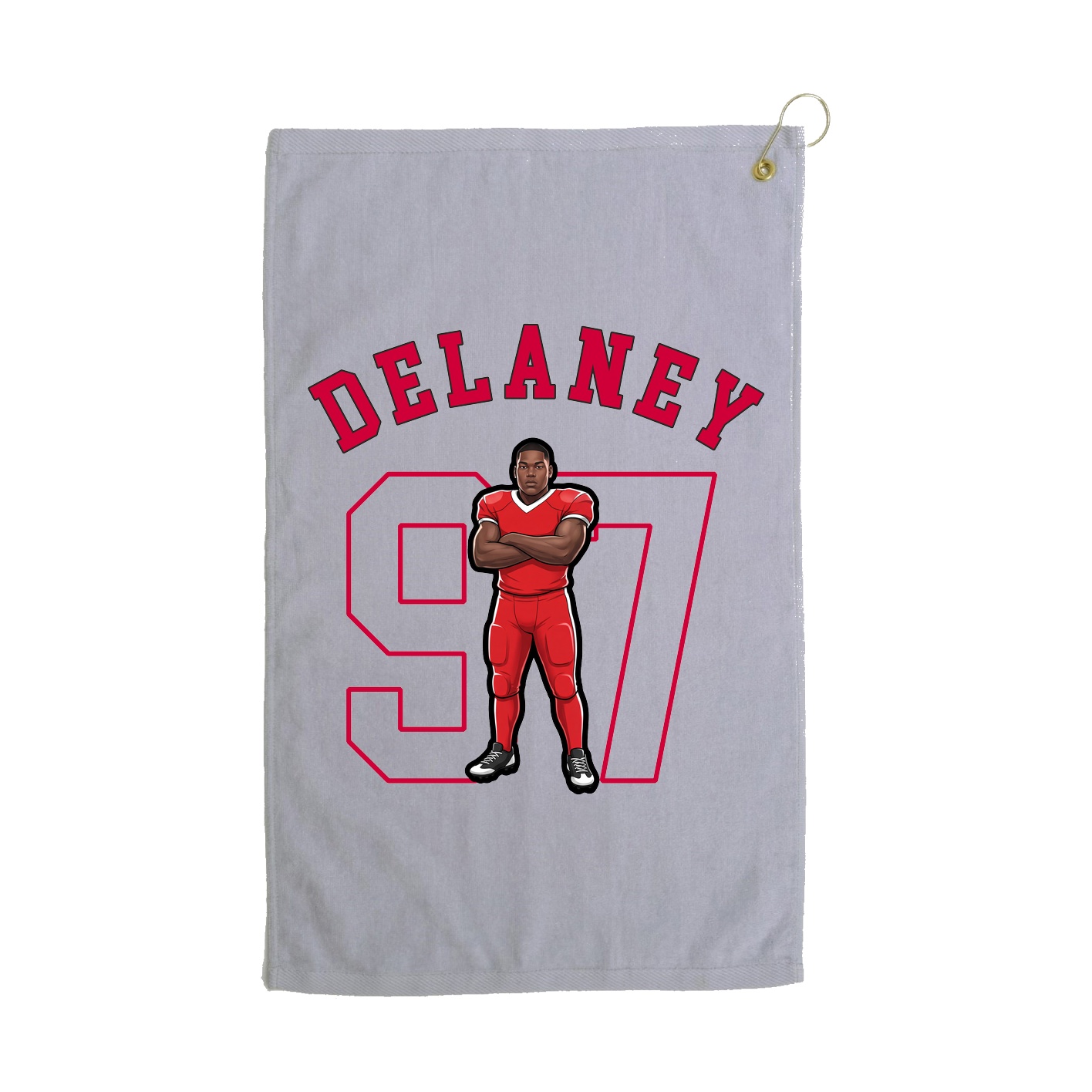 Golf Towel — Shirsey Arch in Grey