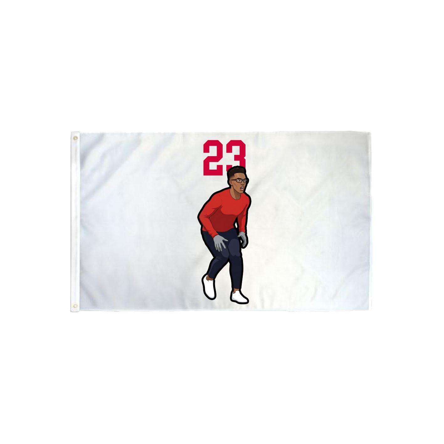 3x5 Flag — Number Top in Classic