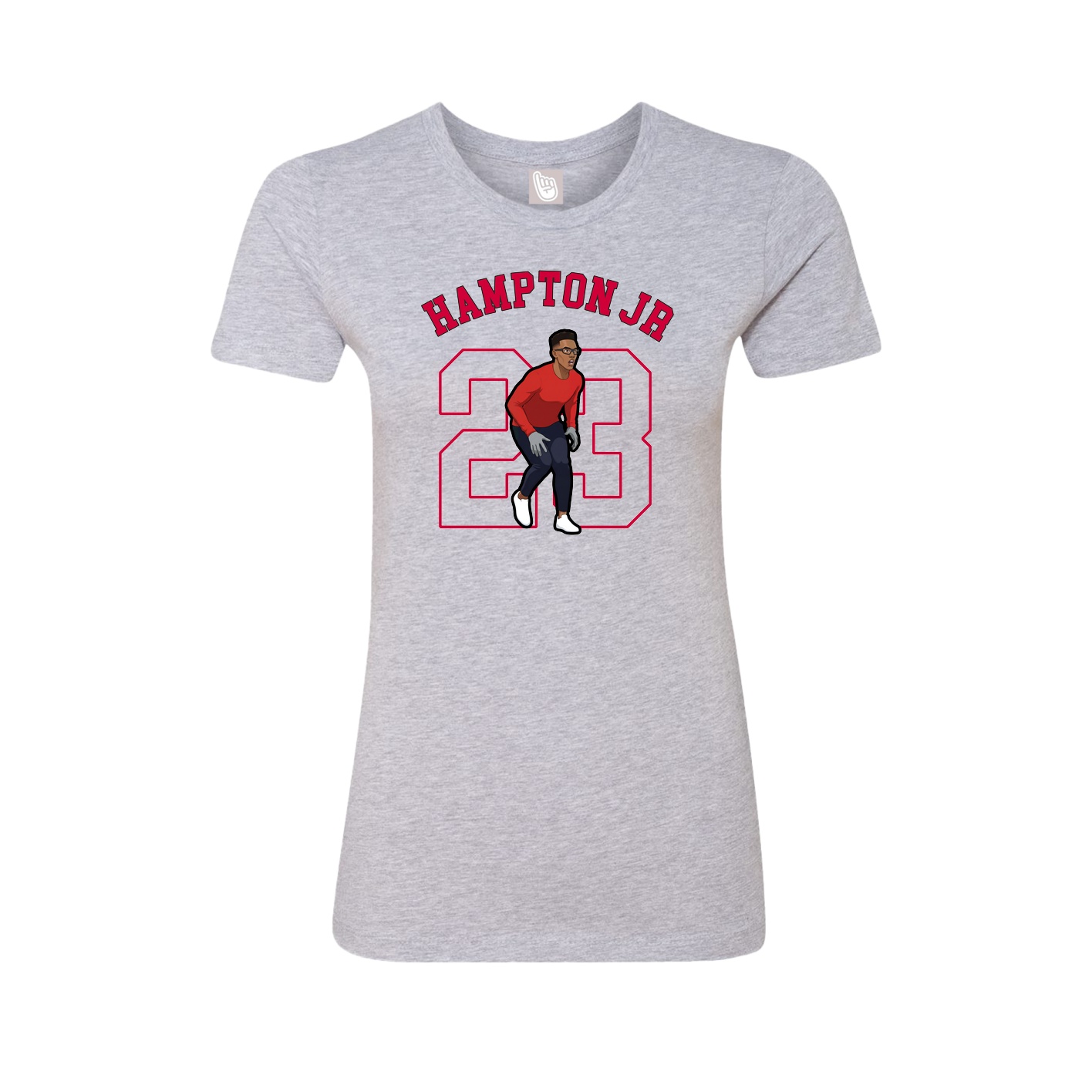 Womens Tee — Shirsey Arch in Grey
