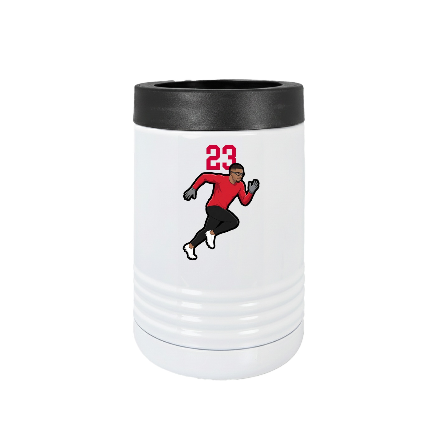 Beverage Holder — Number Top in White