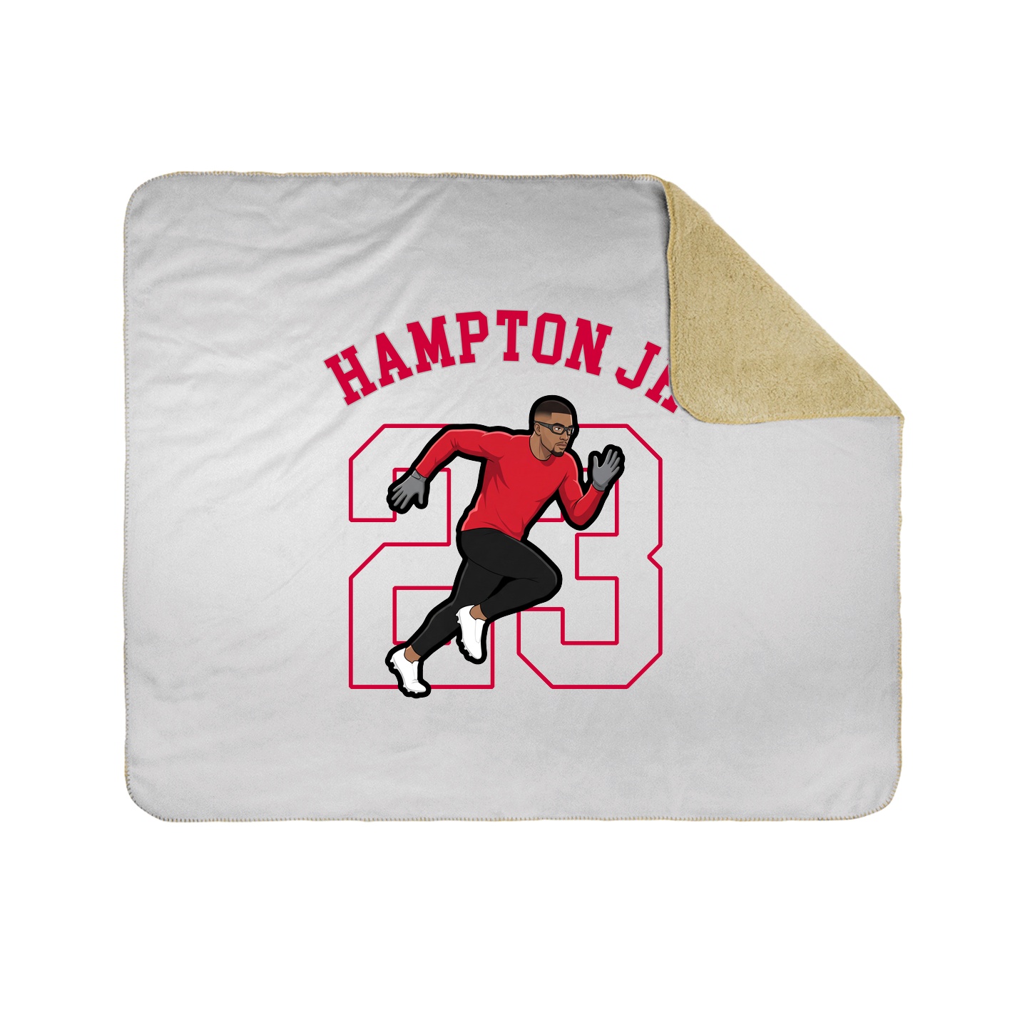 Throw Blanket — Shirsey Arch in White