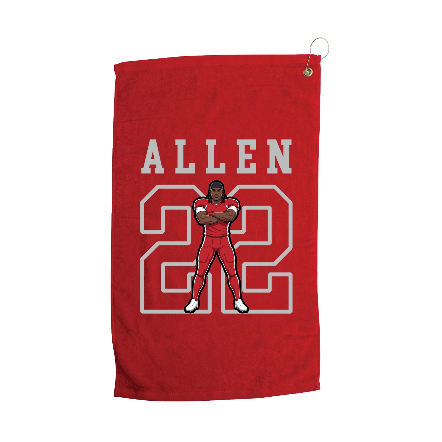 Golf Towel — Shirsey in Red