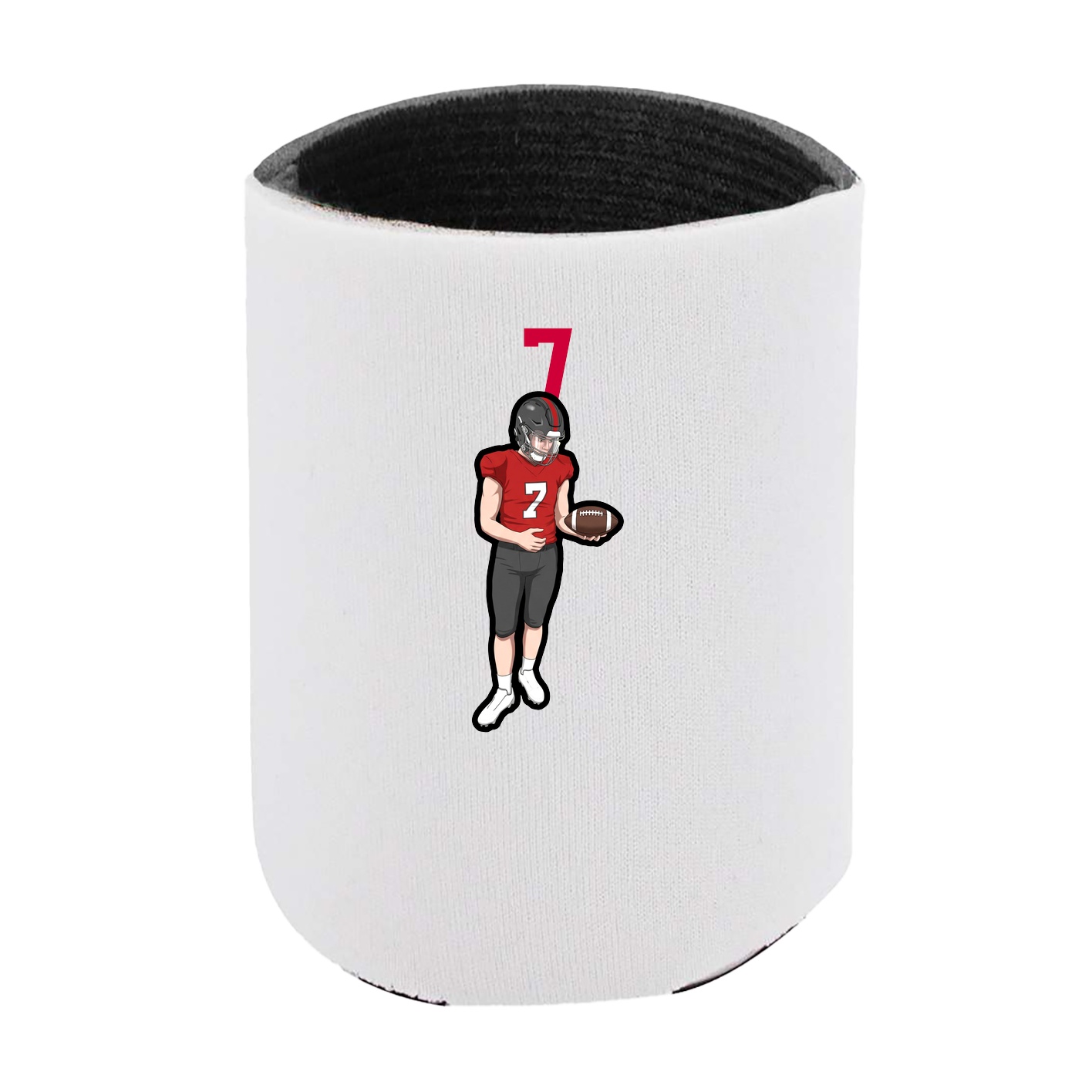 Can Holder — Number Top in White