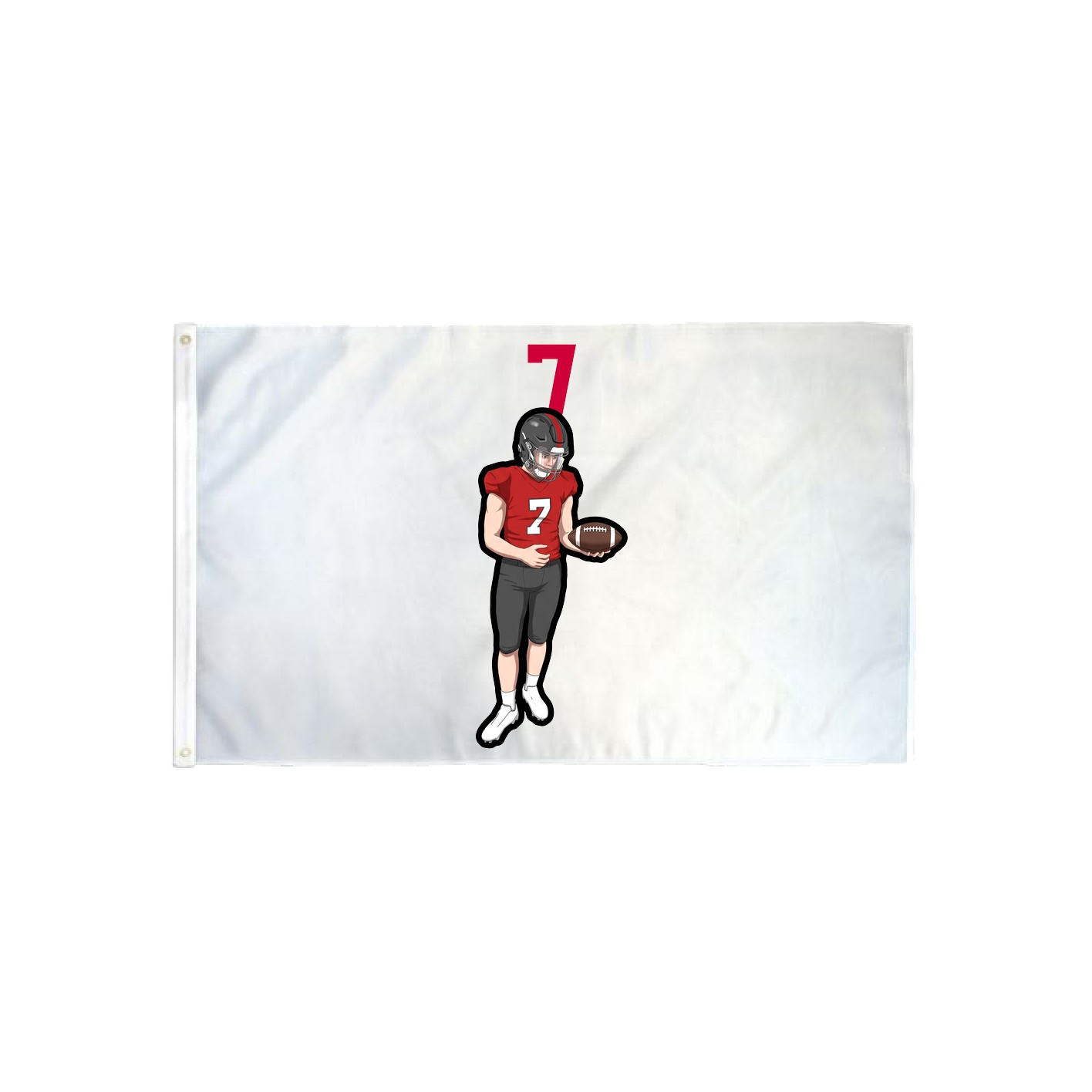 3x5 Flag — Number Top in Classic