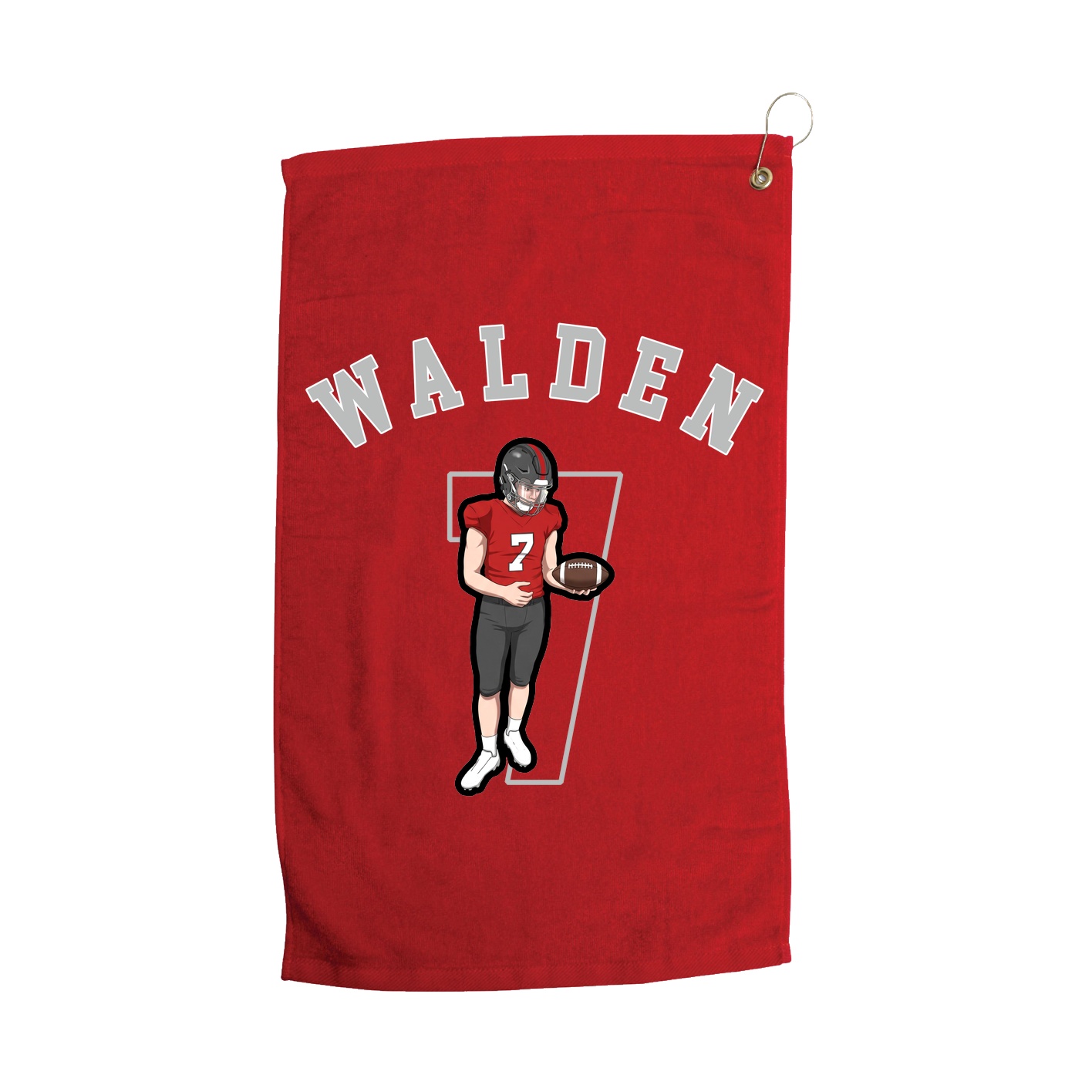 Golf Towel — Shirsey Arch in Red