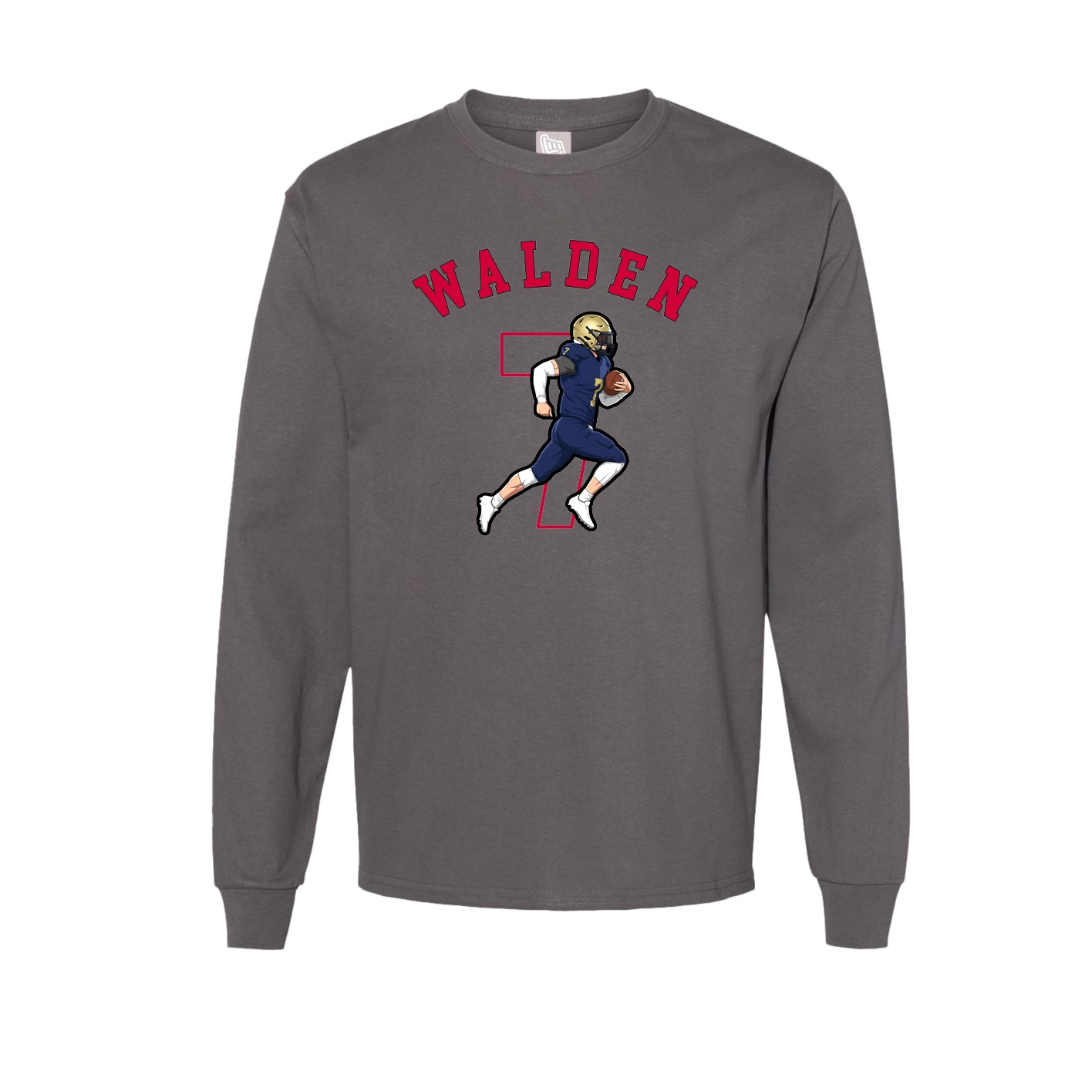 Long Sleeve Tee — Shirsey Arch in Grey