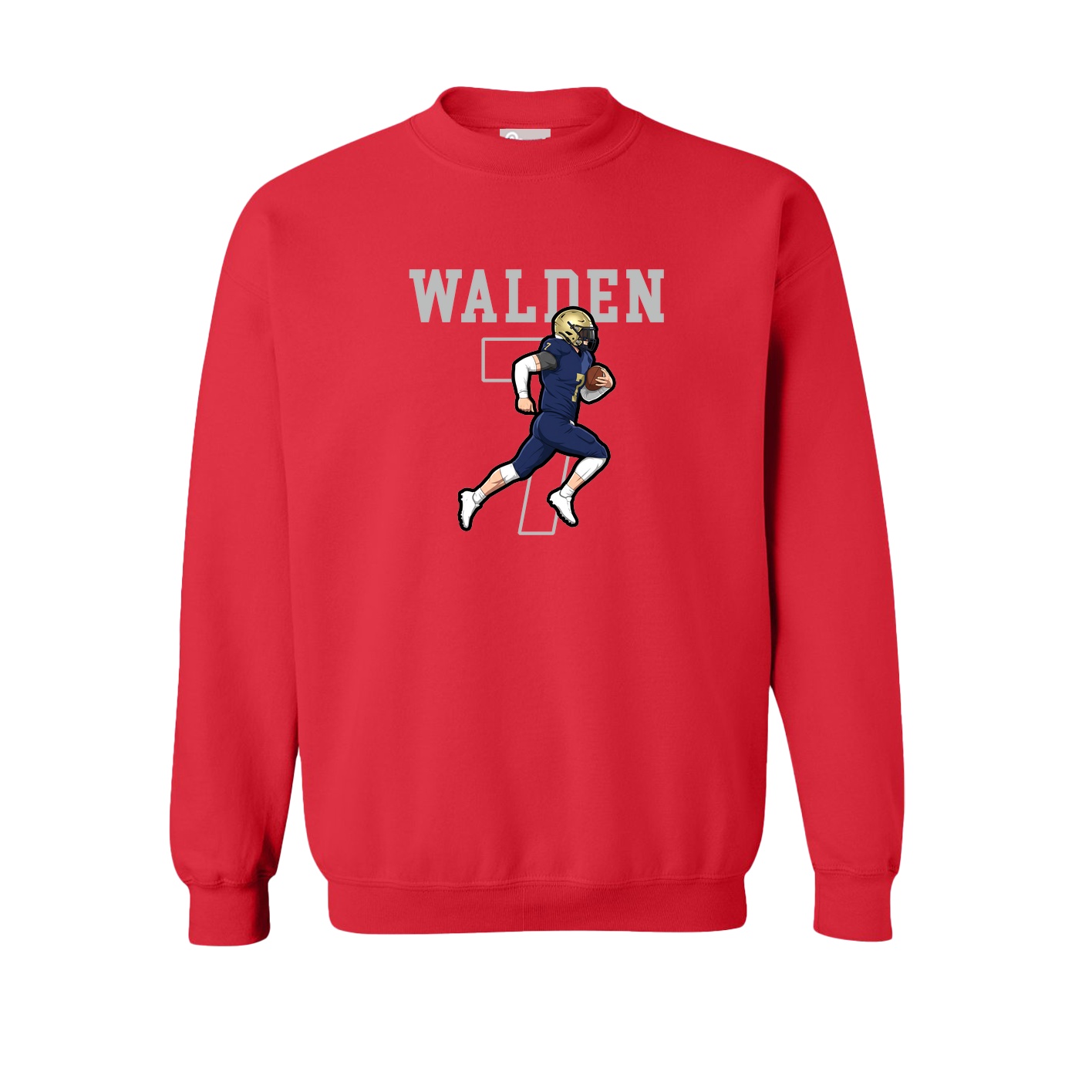 Fleece Crew — Shirsey in Red