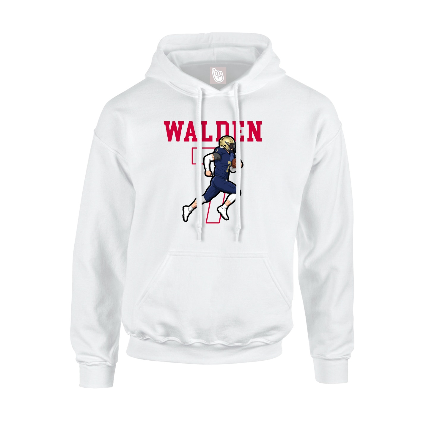 Youth Hoodie — Shirsey in White