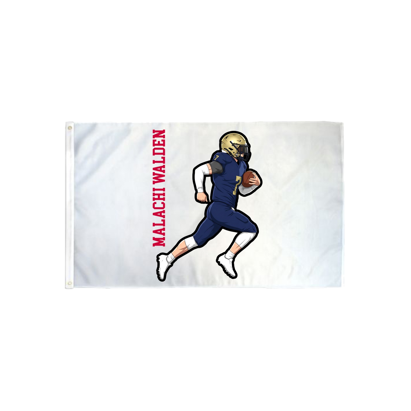 3x5 Flag — Name Vertical in Classic