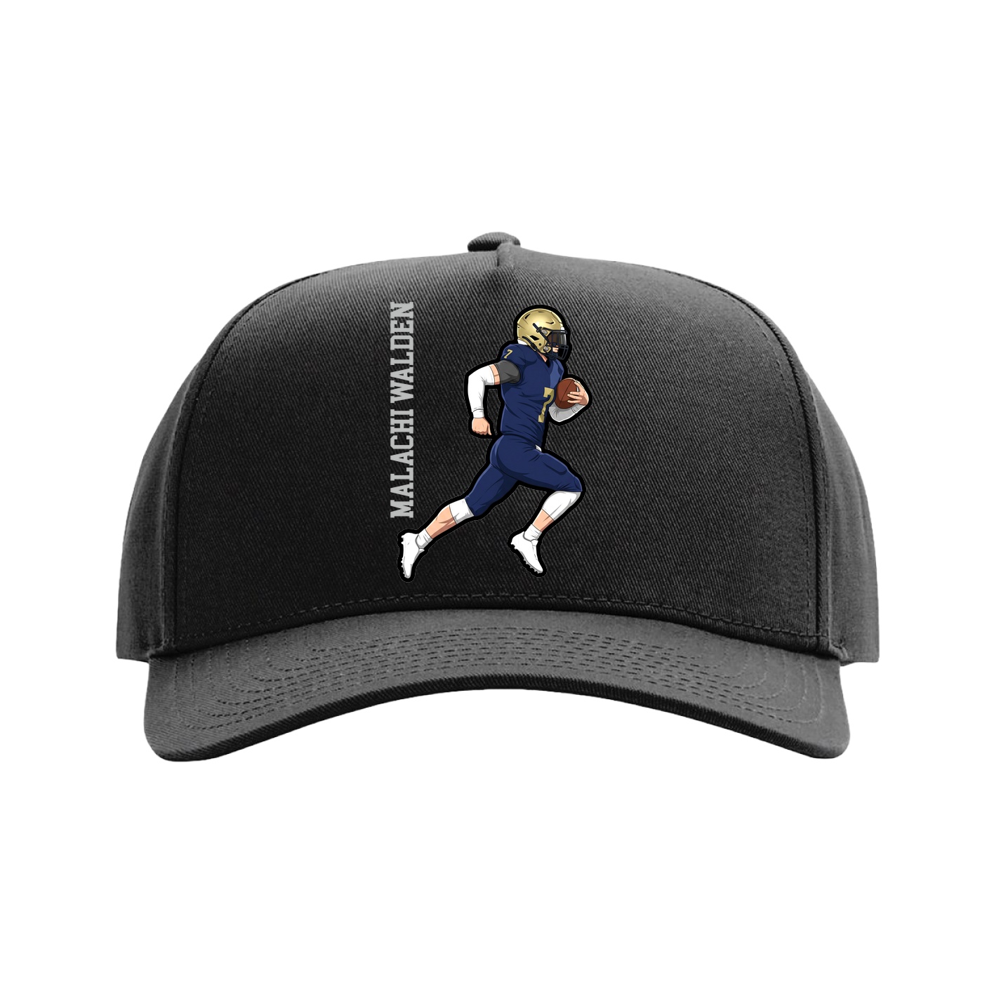 Full Fabric Five-Panel Champ Cap