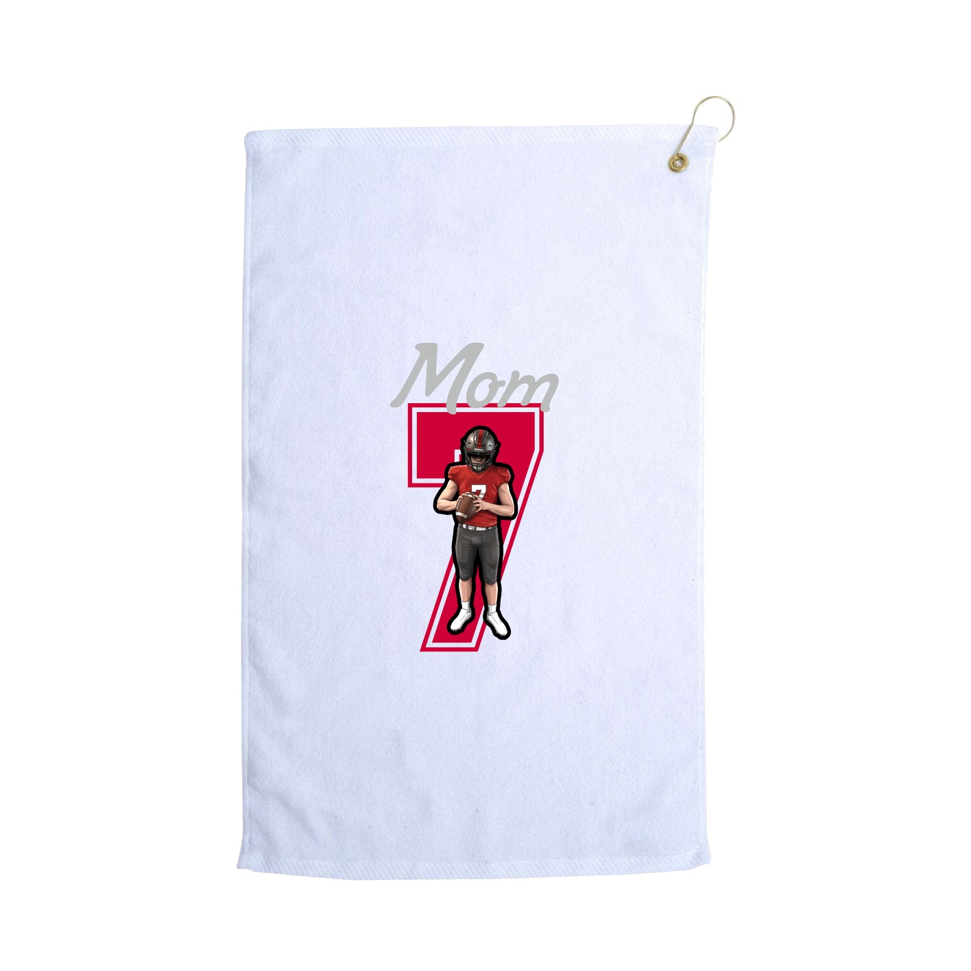 Golf Towel — Mothers Day Shirsey in White