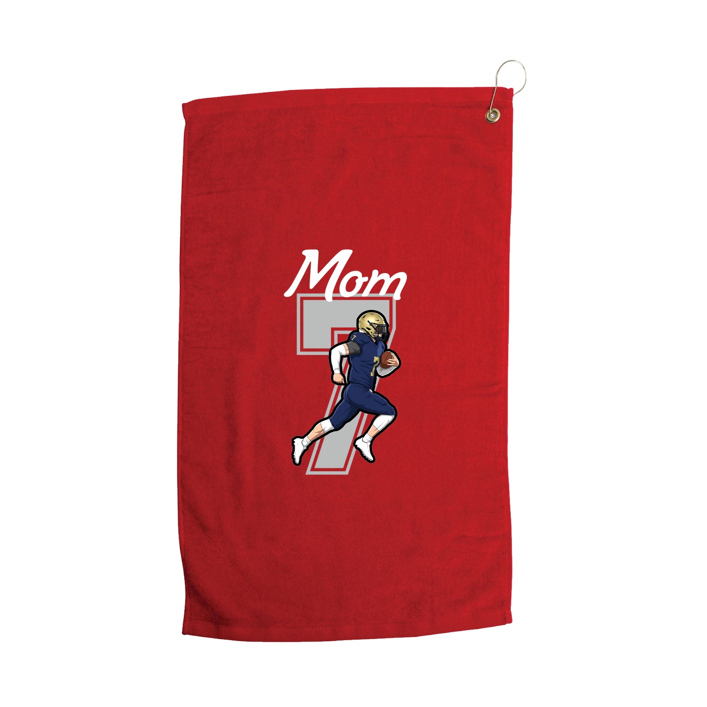 Golf Towel — Mothers Day Shirsey in Red