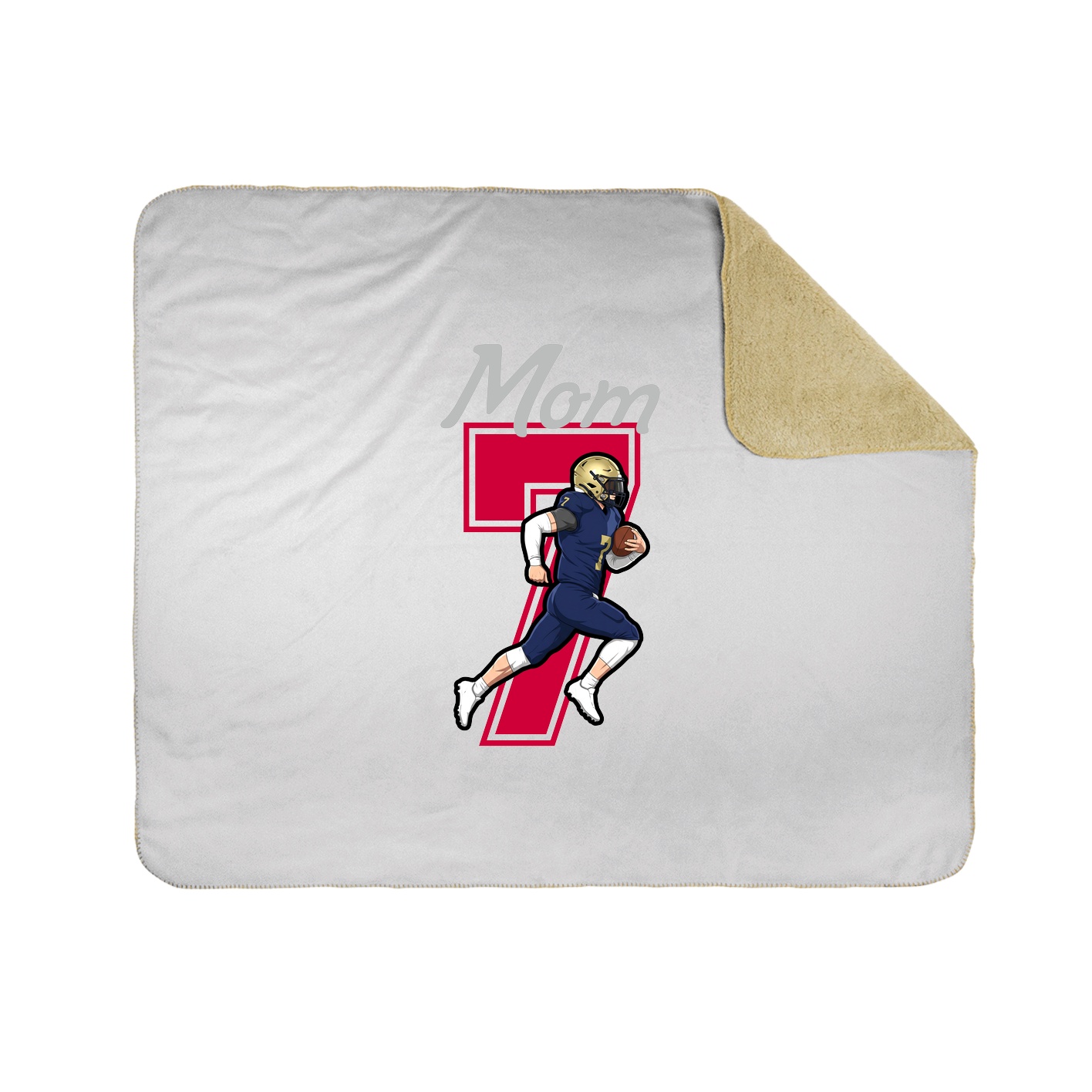 Throw Blanket — Mothers Day Shirsey in White