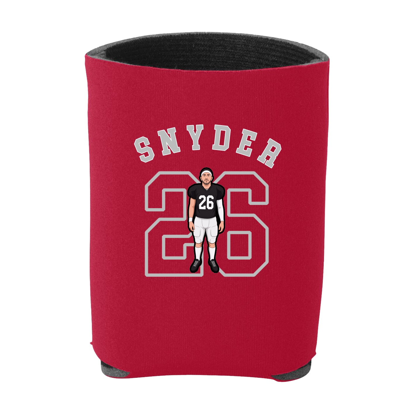 Can Holder — Shirsey Arch in Red