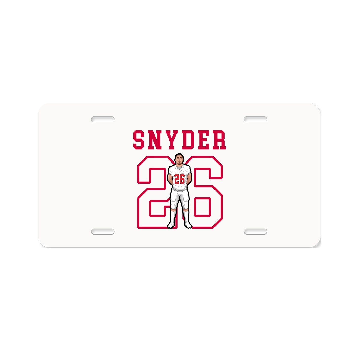 License Plate — Shirsey in Classic