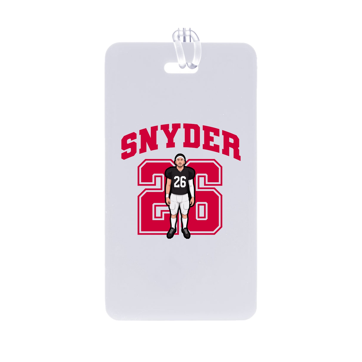 Bag Tag — Number in Classic