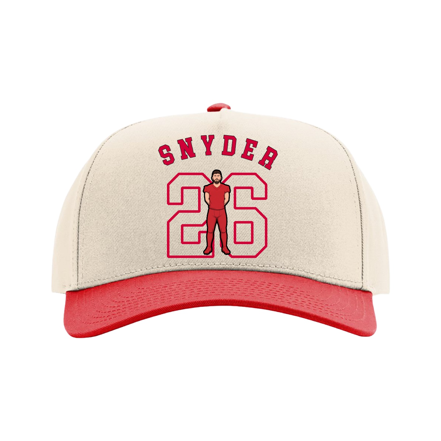 Full Fabric Five-Panel Champ Cap