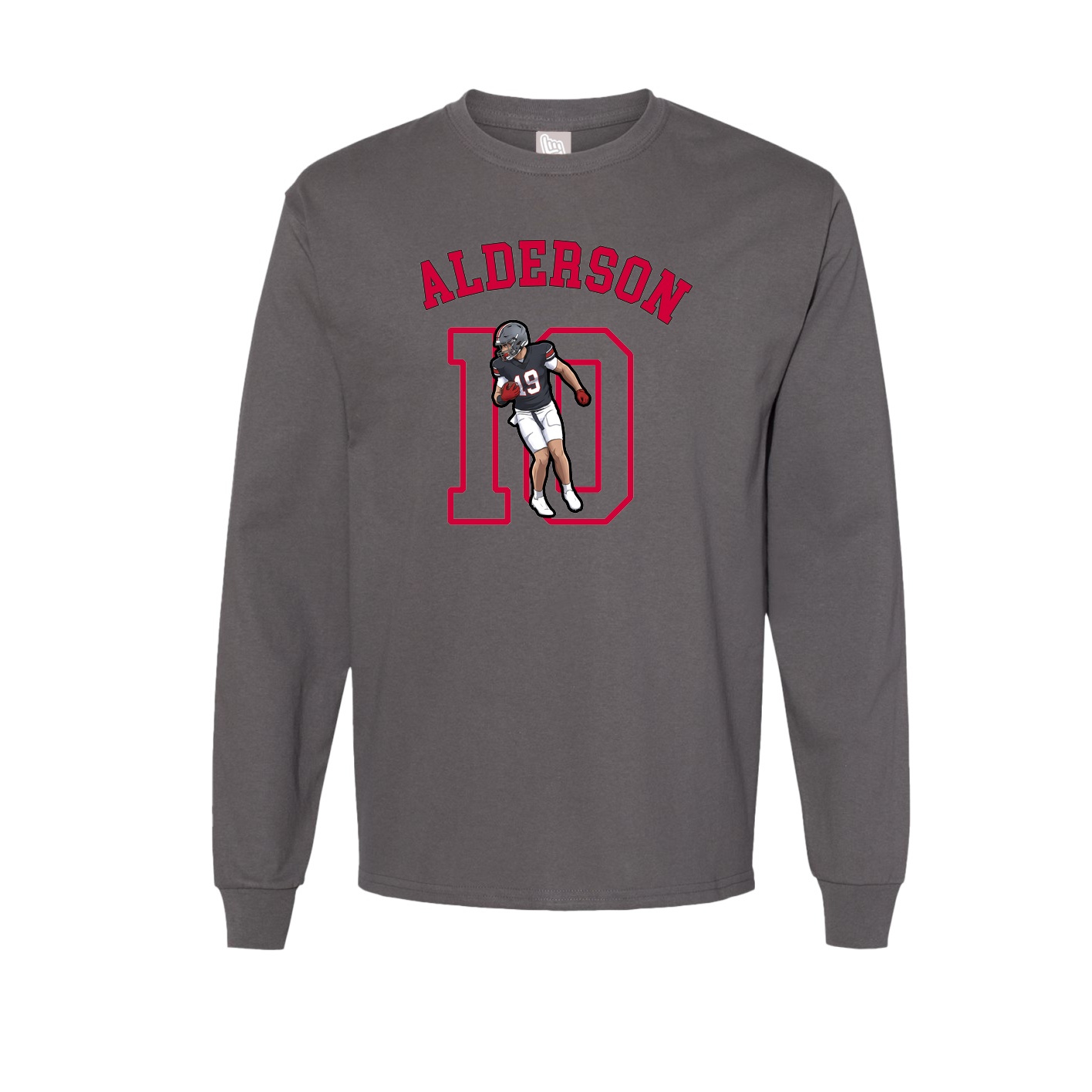 Long Sleeve Tee — Shirsey Arch in Grey