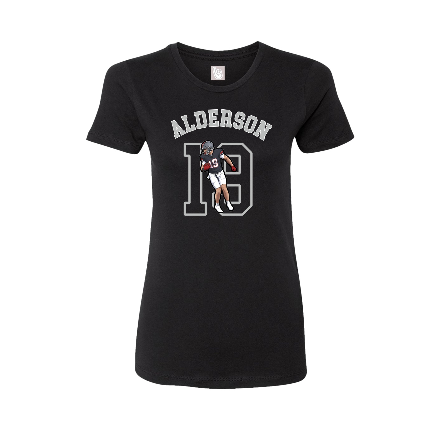 Womens Tee — Shirsey Arch in Black