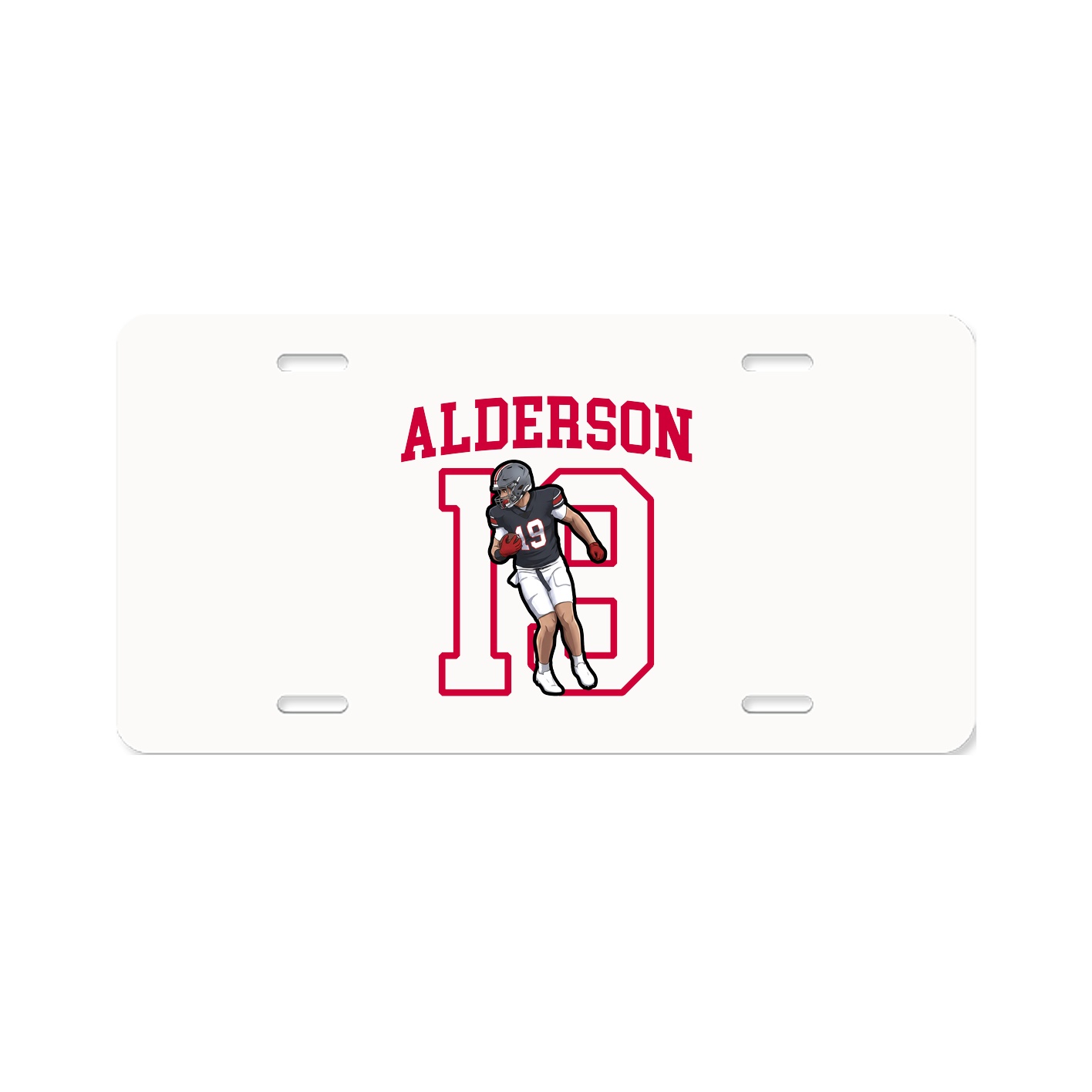 Aluminum License Plate