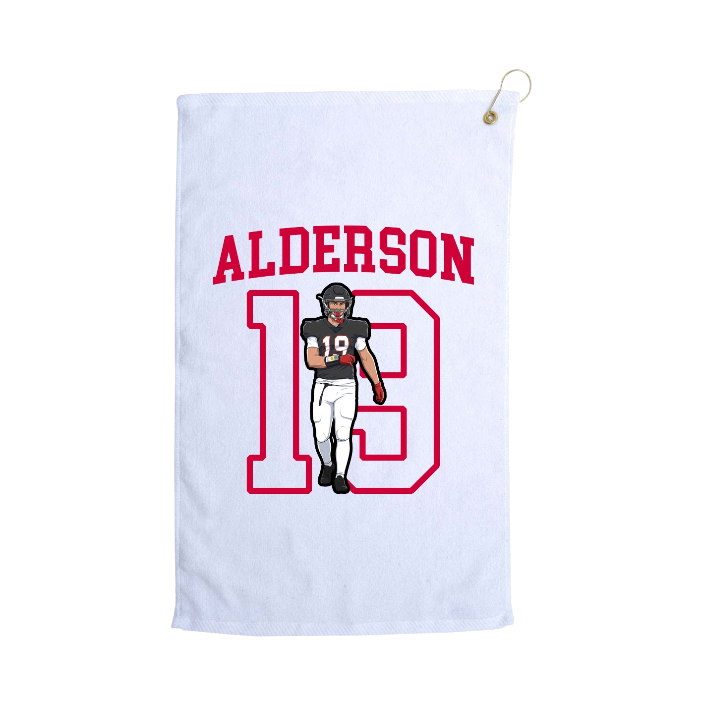Golf Towel — Shirsey in White