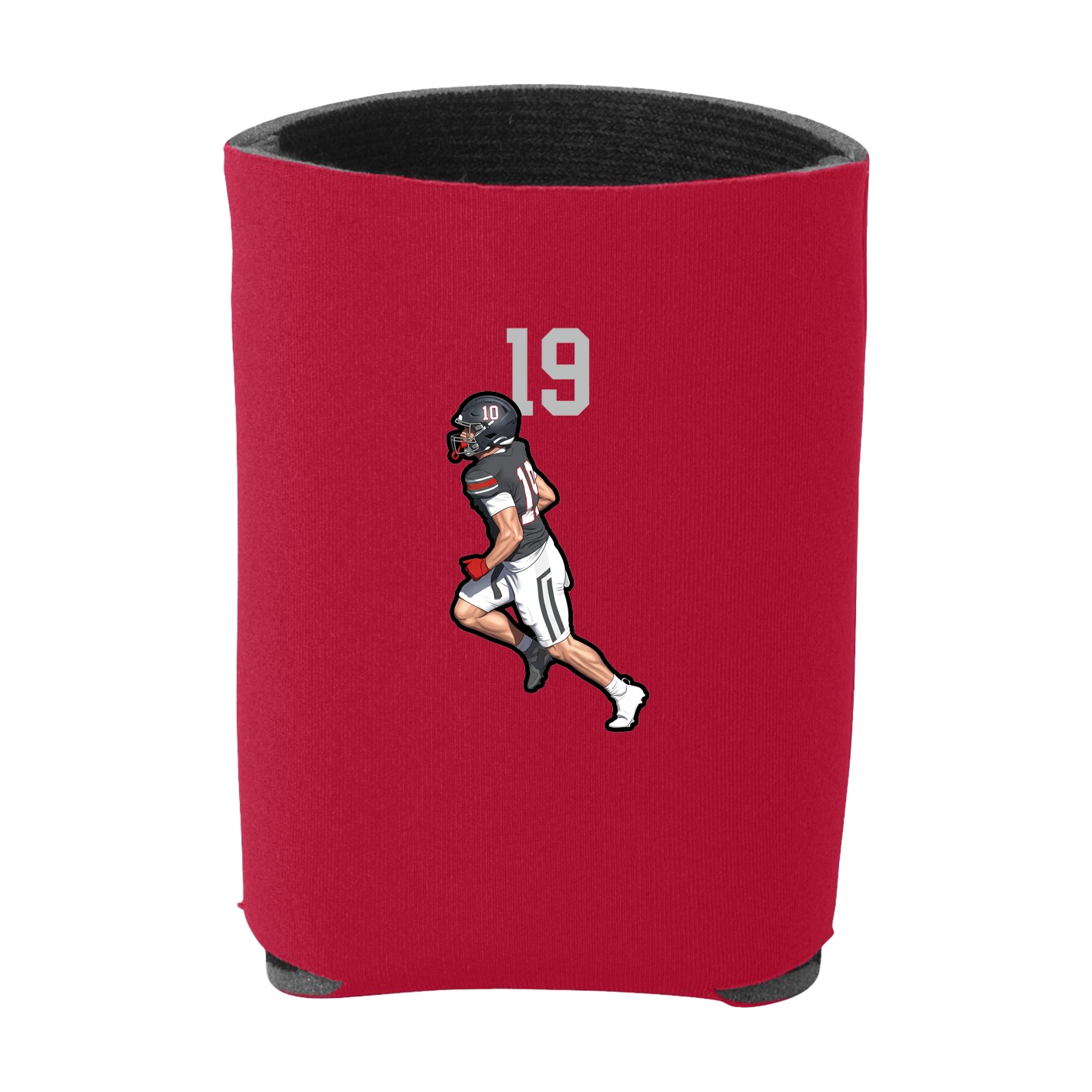 Can Holder — Number Top in Red