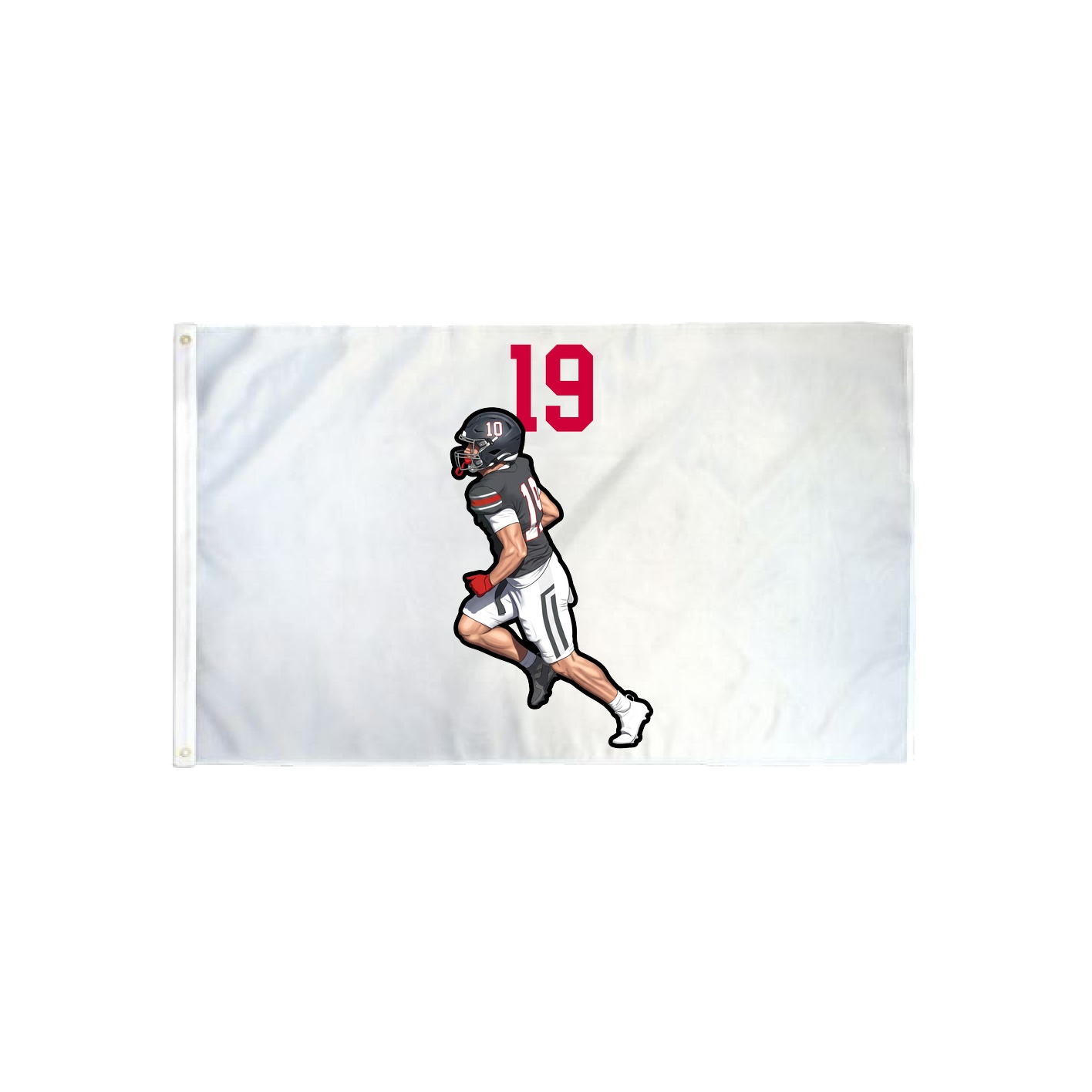 3x5 Flag — Number Top in Classic