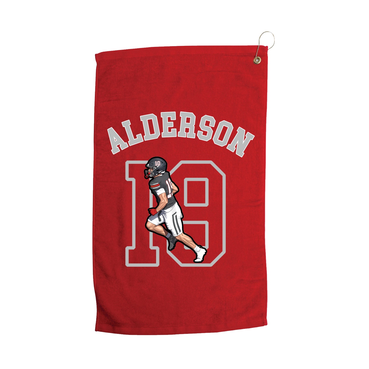 Golf Towel — Shirsey Arch in Red