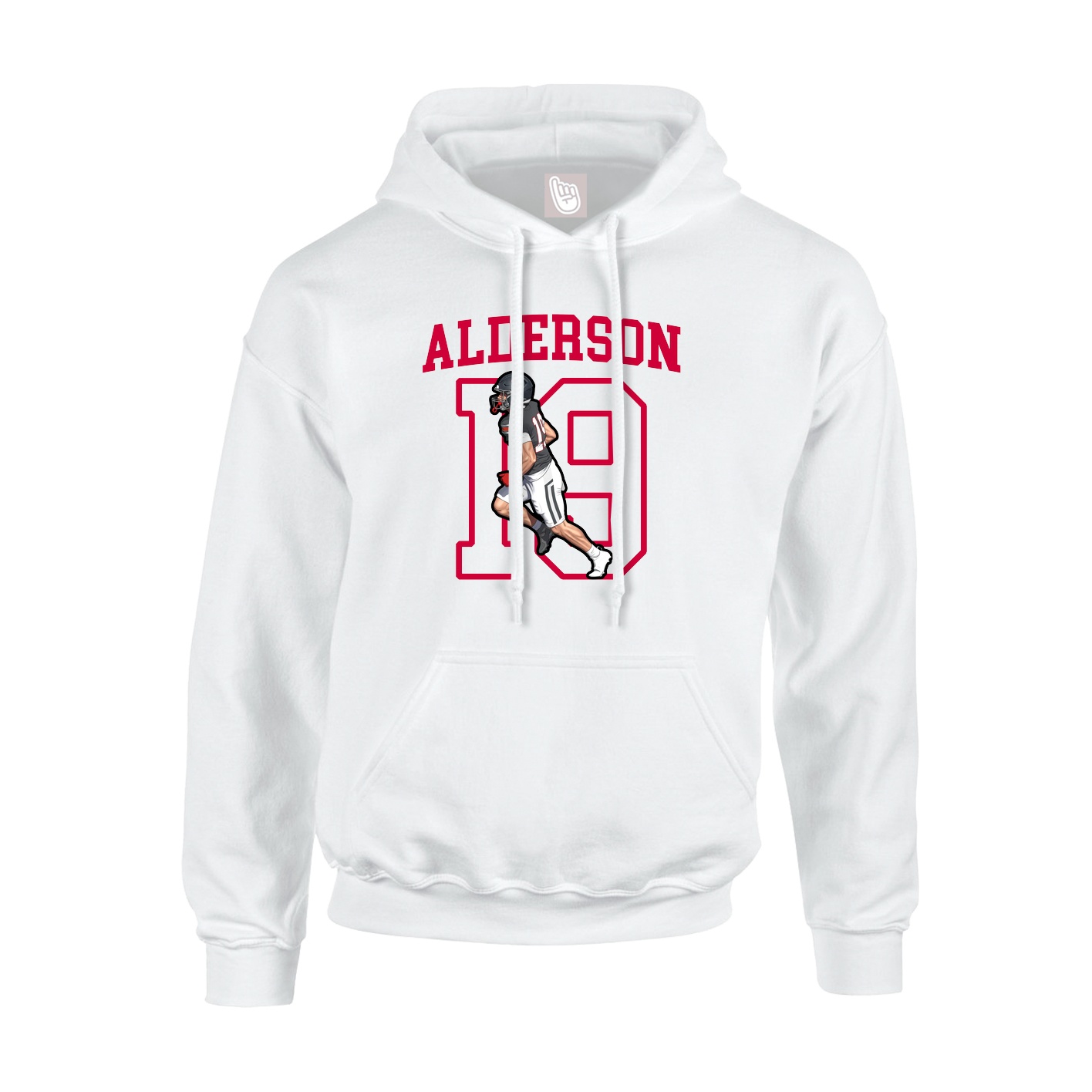 Hoodie — Shirsey in White