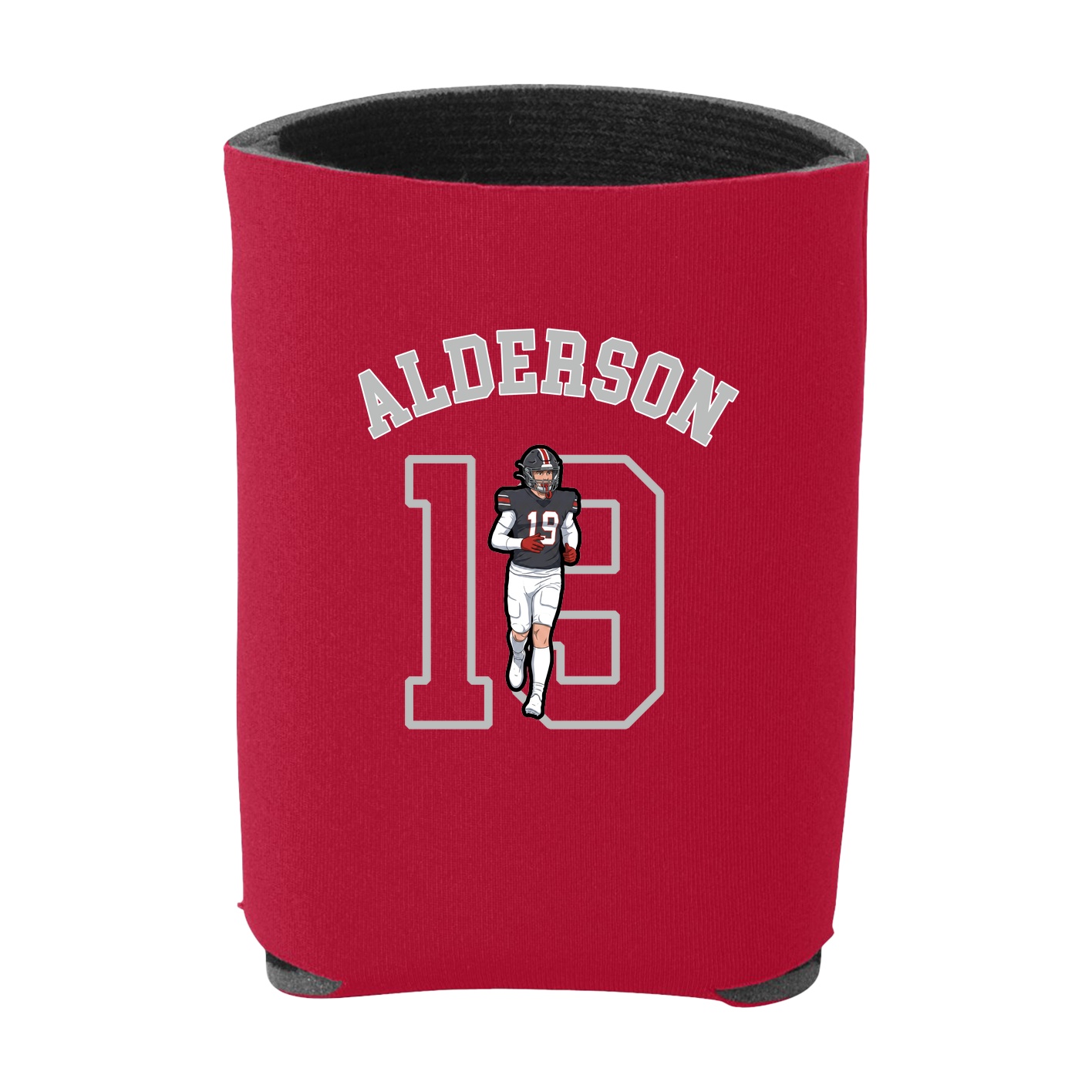 Can Holder — Shirsey Arch in Red