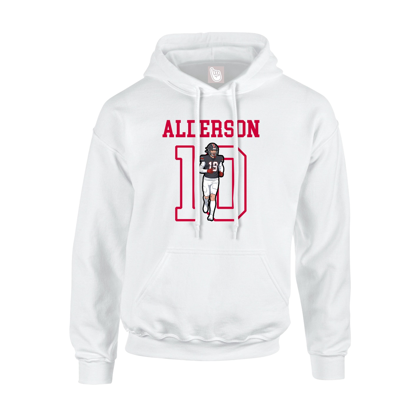 Hoodie — Shirsey in White