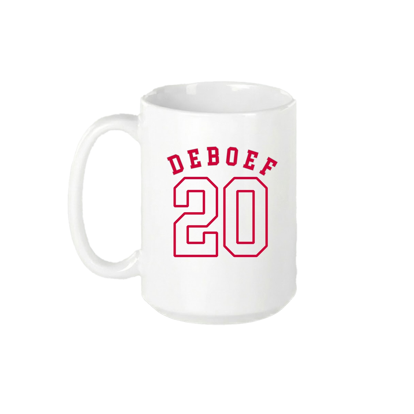 15oz Coffee Mug — Shirsey Arch in White