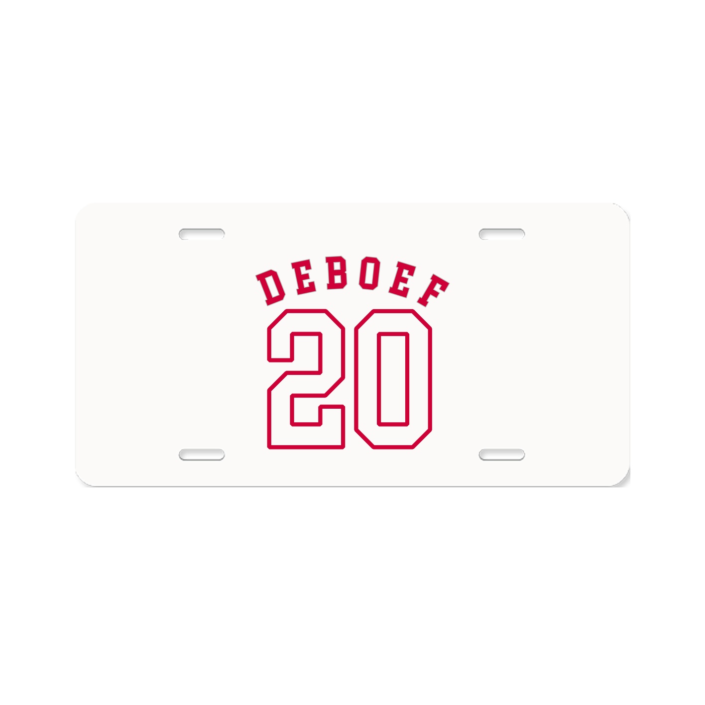 License Plate — Shirsey Arch in Classic